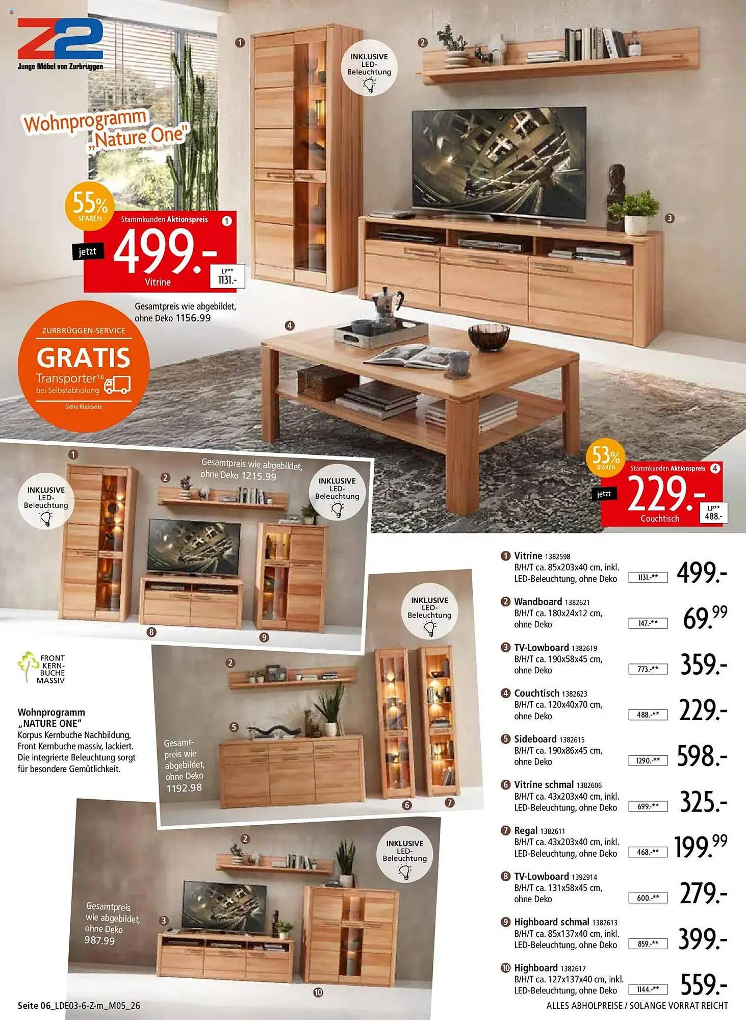 Zurbrüggen Prospekt von 28. März bis 2. Mai 2026 - Prospekt seite 6