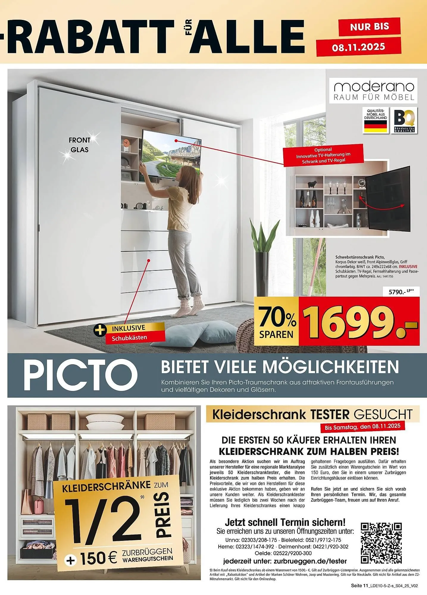 Zurbrüggen Prospekt von 1. November bis 8. November 2025 - Prospekt seite 11