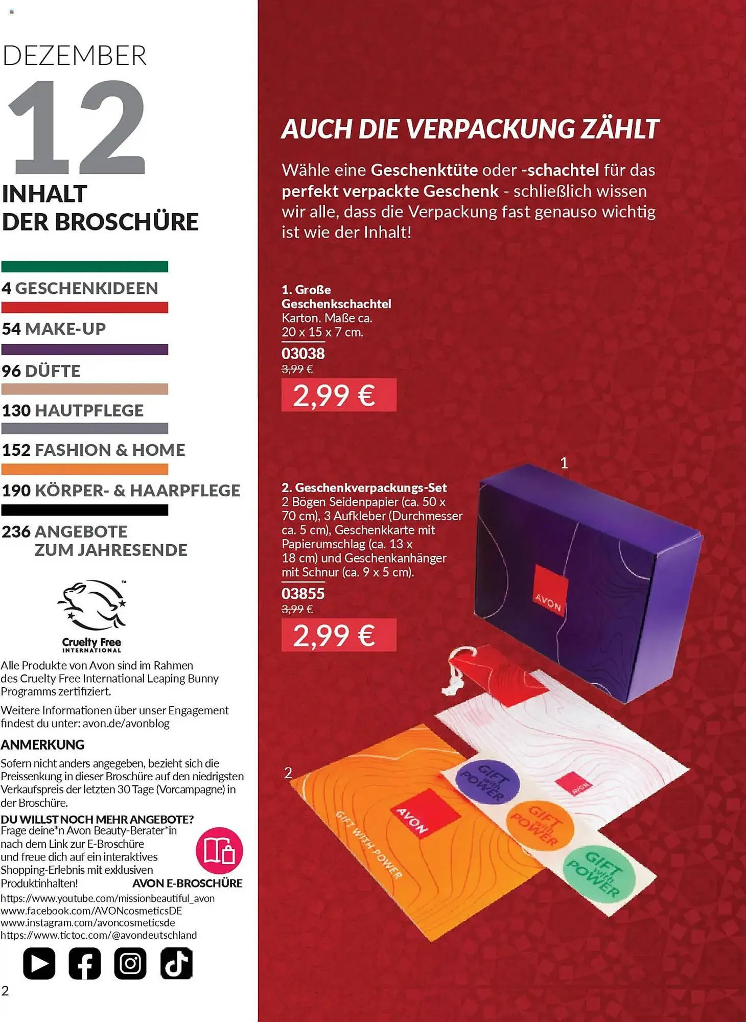 Avon Prospekt von 1. Dezember bis 31. Dezember 2025 - Prospekt seite 4