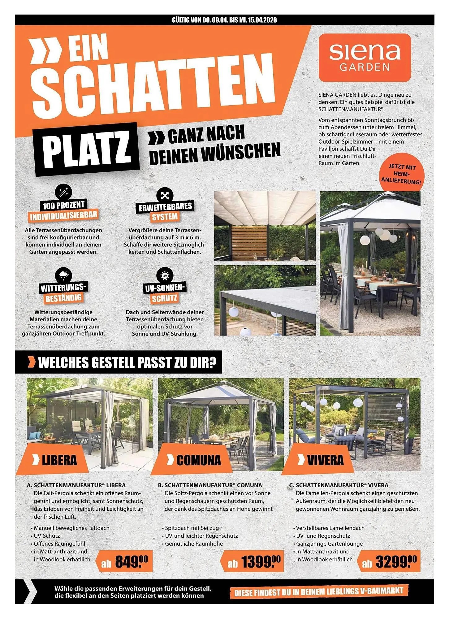 V Baumarkt Prospekt von 9. April bis 15. April 2026 - Prospekt seite 7