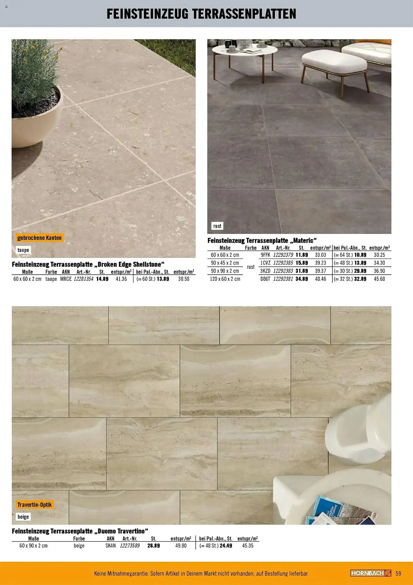 Hornbach Prospekt von 12. Februar bis 31. Dezember 2026 - Prospekt seite 59