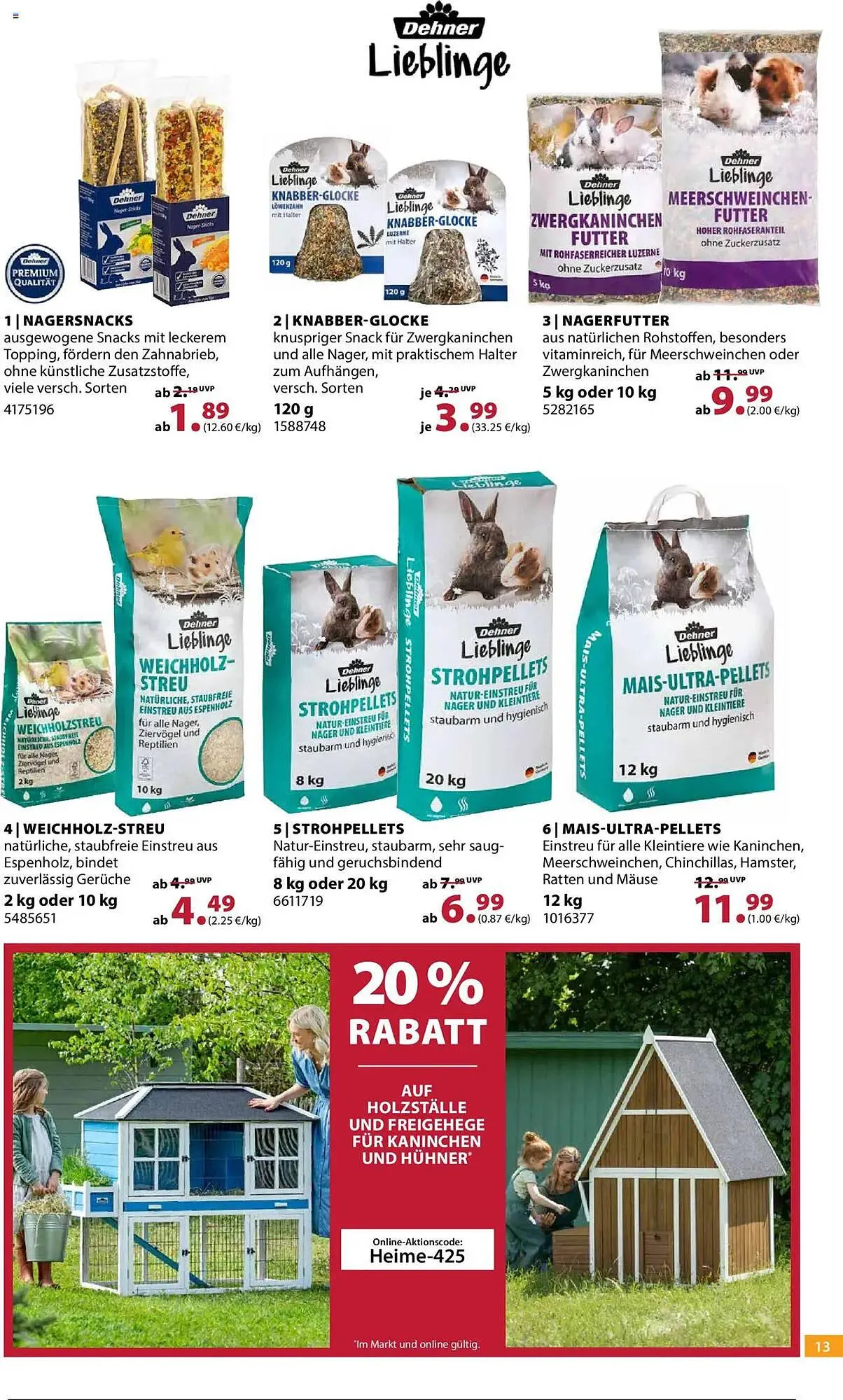Dehner Prospekt von 2. April bis 7. April 2025 - Prospekt seite 13