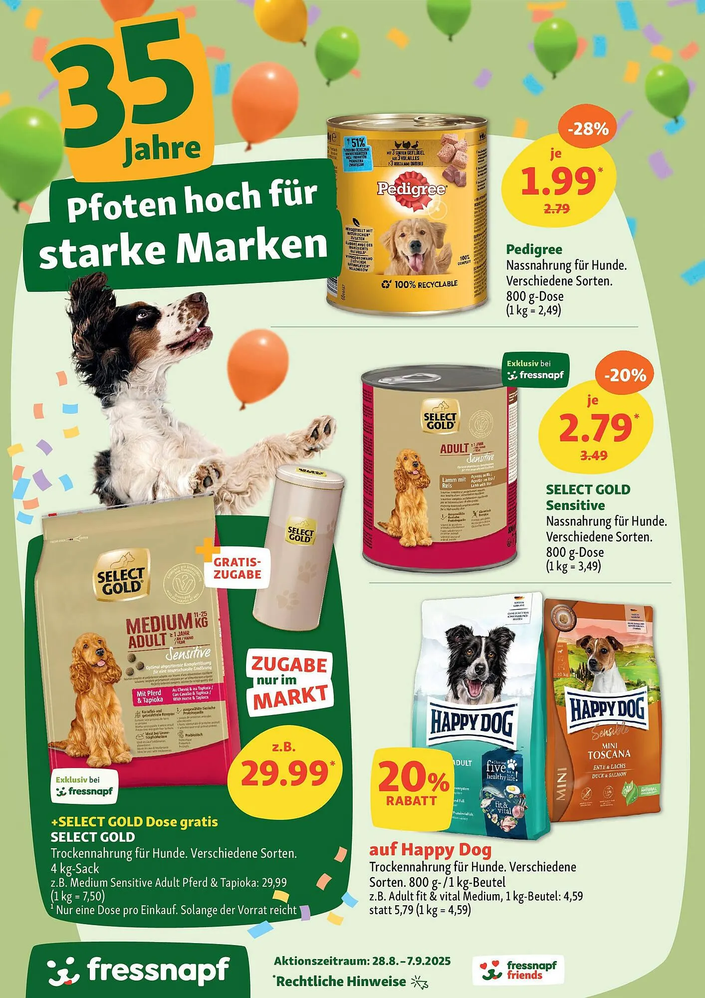 Fressnapf Prospekt von 27. August bis 7. September 2025 - Prospekt seite 5