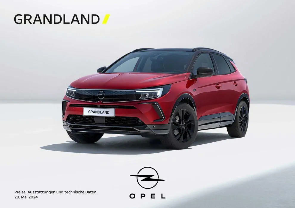Opel Grandland von 11. Juni bis 11. Juni 2025 - Prospekt seite 1