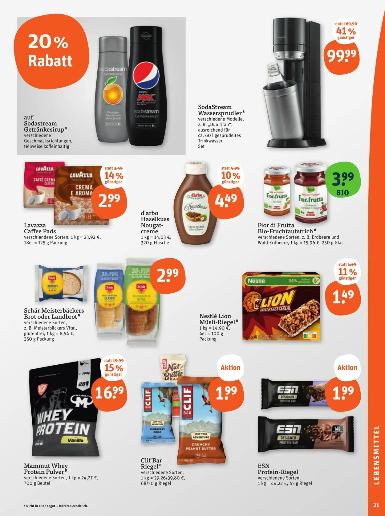 Tegut Aktueller Prospekt von 21. Juli bis 27. Juli 2025 - Prospekt seite 23