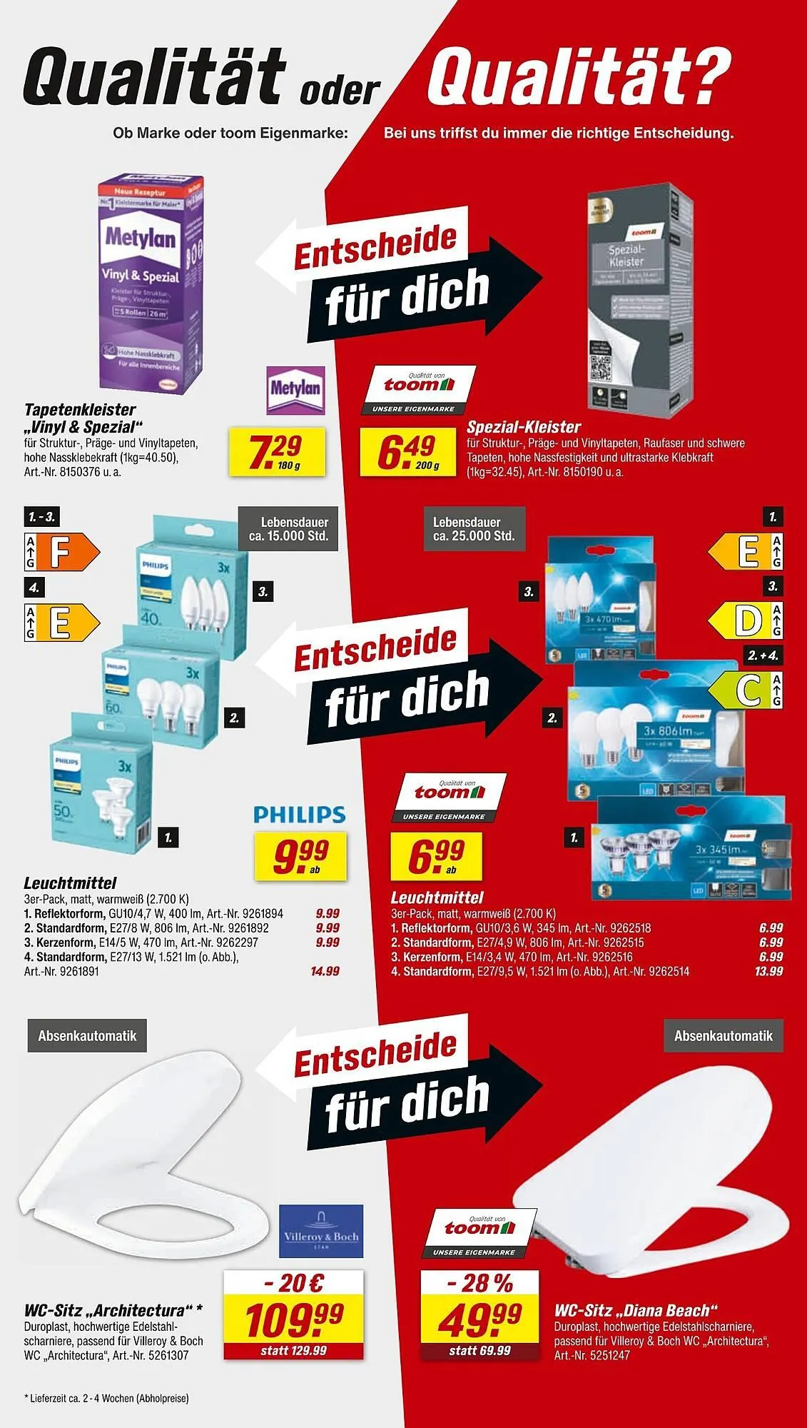 Toom Baumarkt Prospekt von 3. Januar bis 9. Januar 2026 - Prospekt seite 2