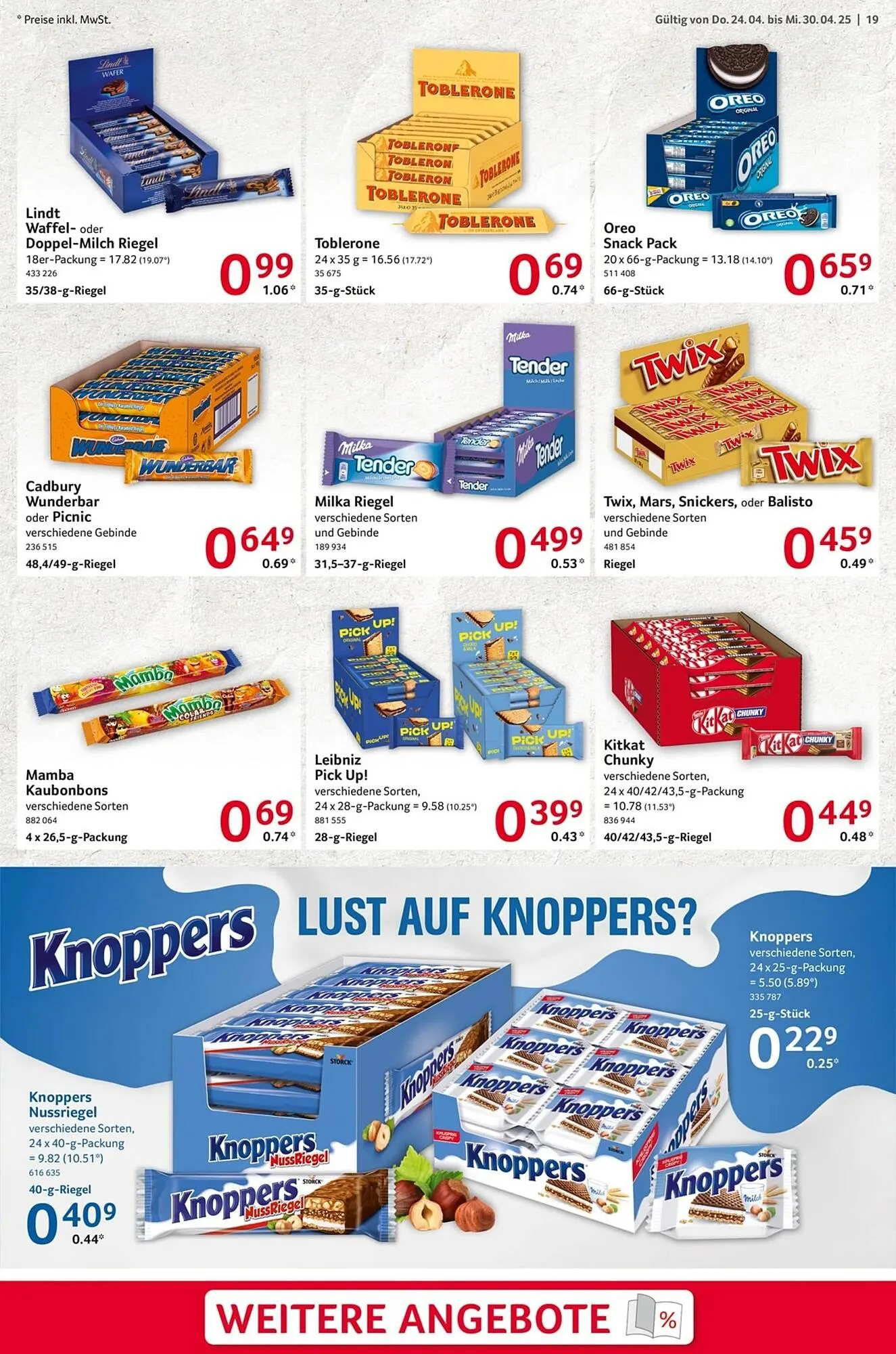 Selgros Prospekt von 24. April bis 30. April 2025 - Prospekt seite 19