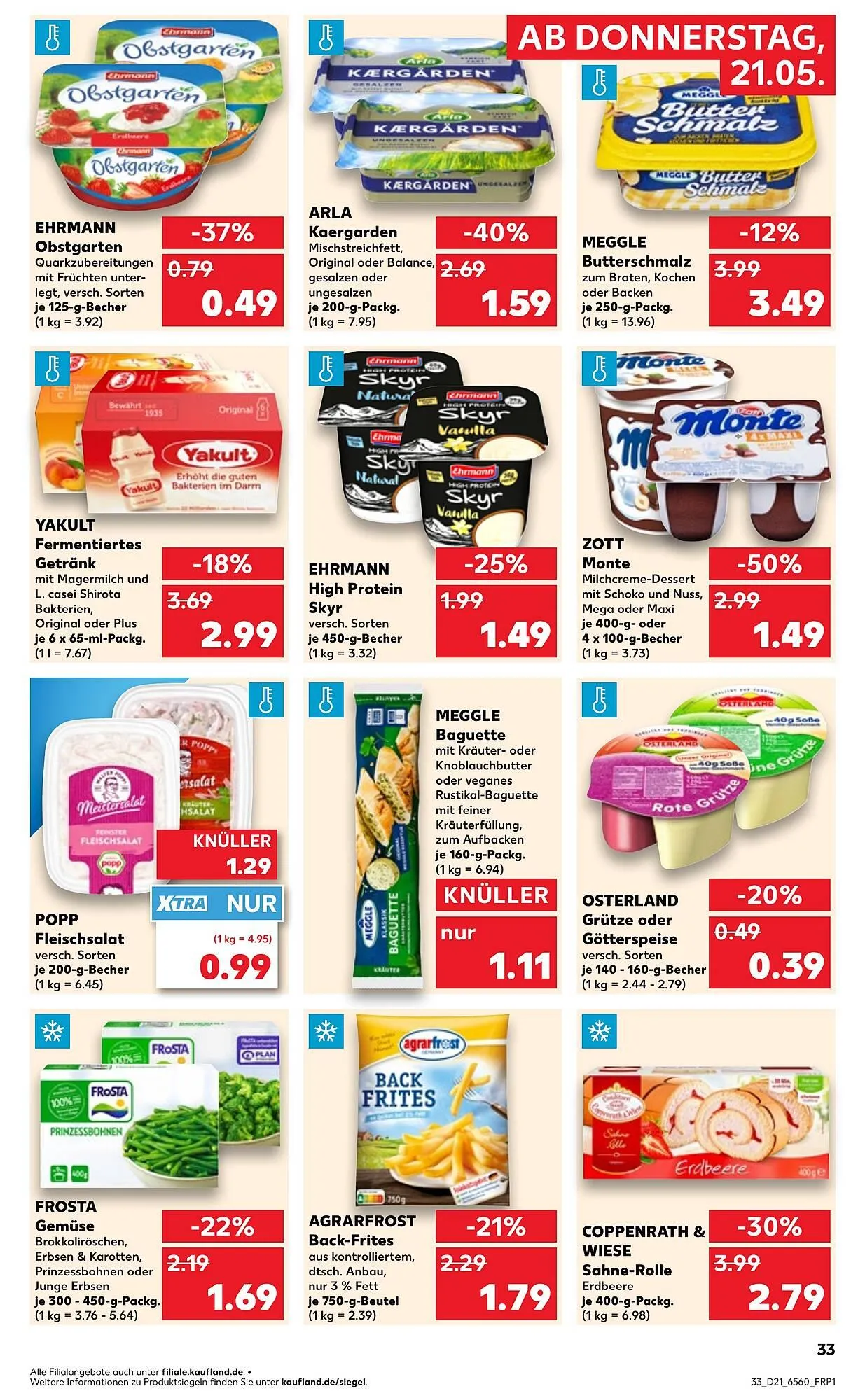 Kaufland Prospekt von 21. Mai bis 27. Mai 2026 - Prospekt seite 33