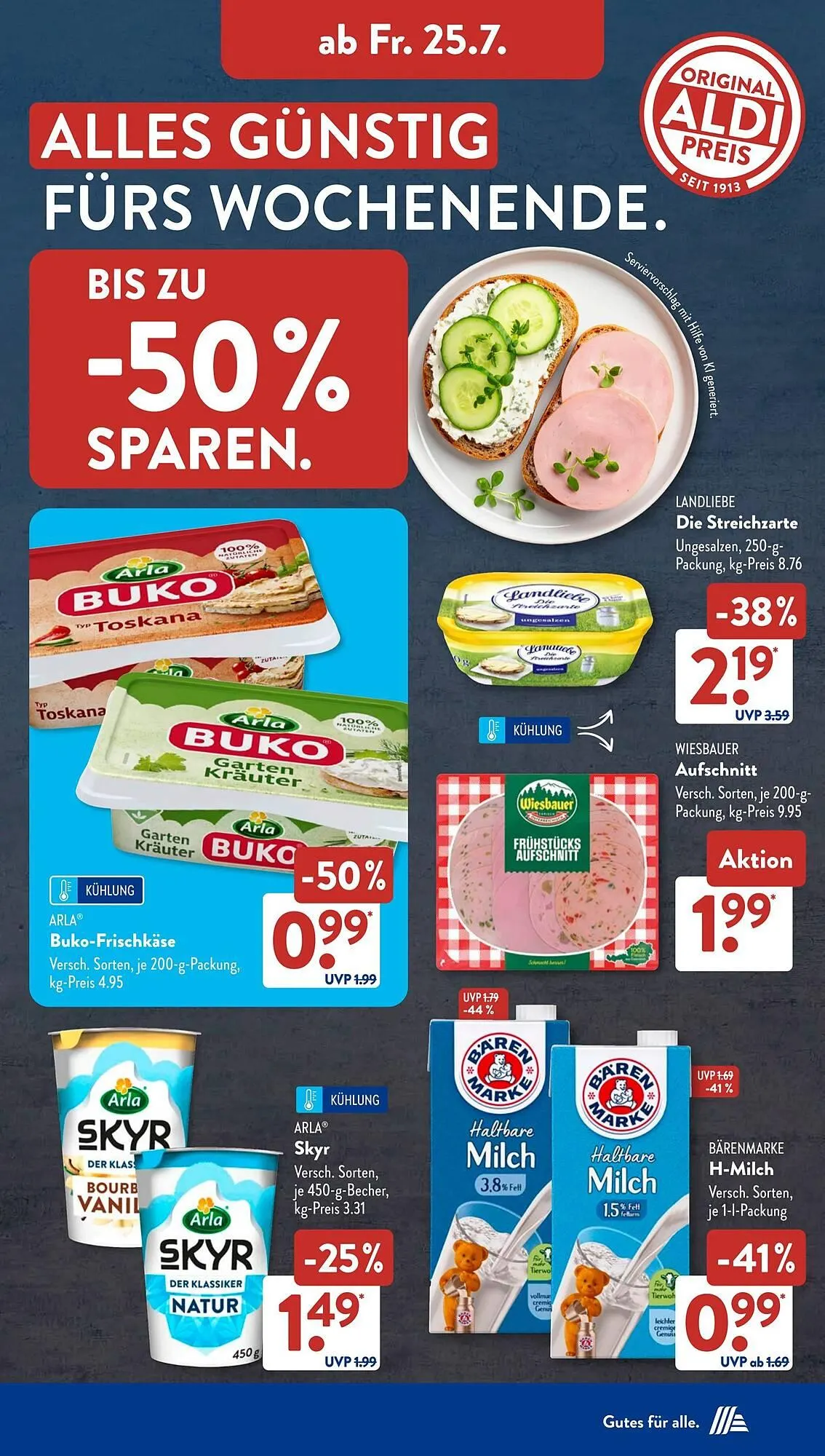 Aldi Süd Prospekt von 21. Juli bis 27. Juli 2025 - Prospekt seite 23