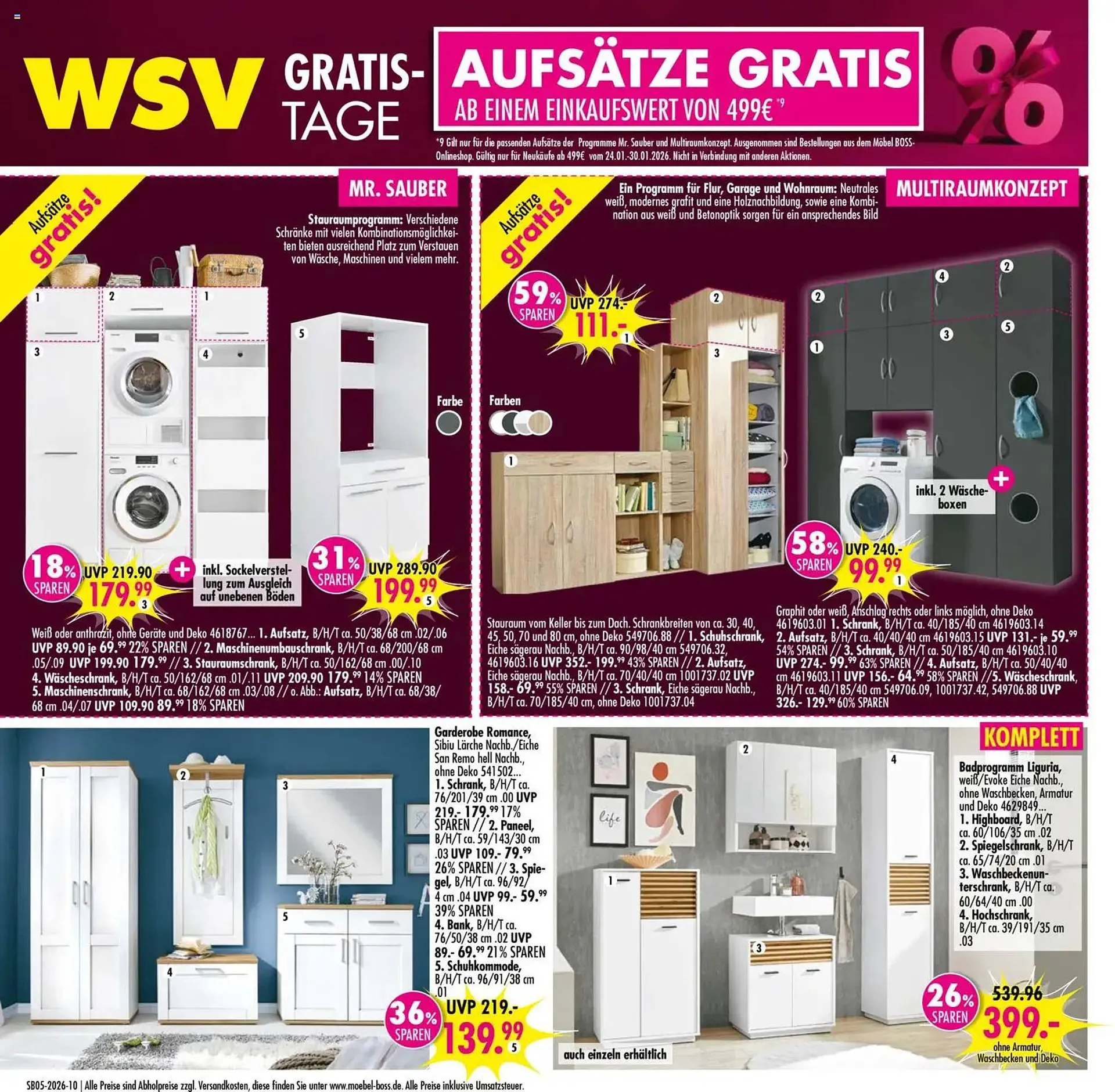 Möbel Boss Prospekt von 24. Januar bis 30. Januar 2026 - Prospekt seite 10