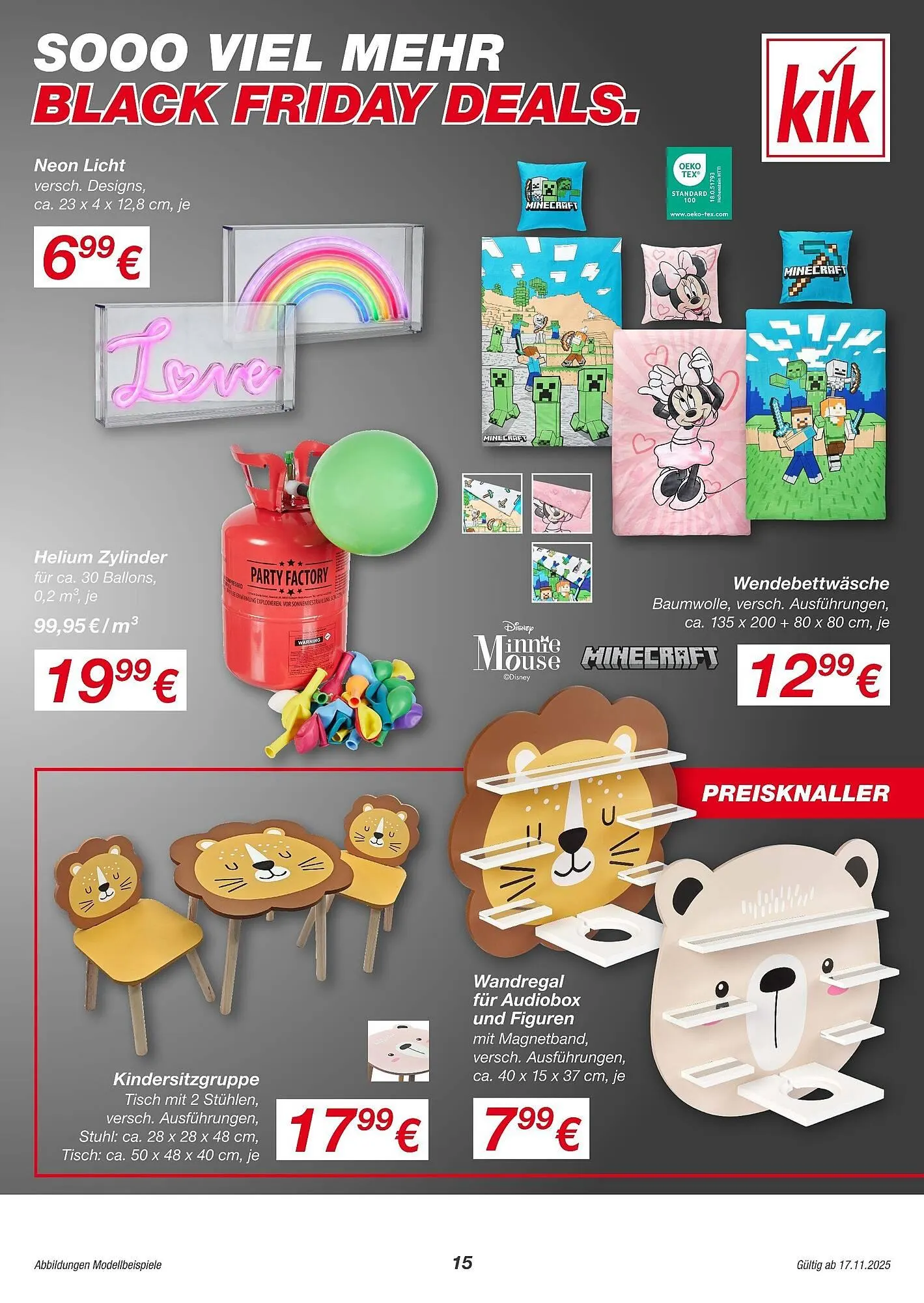 KiK Prospekt von 14. November bis 28. November 2025 - Prospekt seite 15