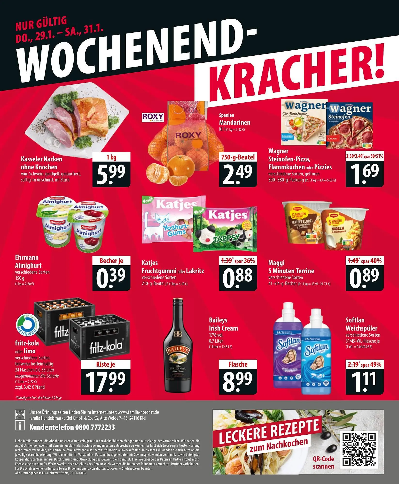 Famila Nord Ost Prospekt von 26. Januar bis 31. Januar 2026 - Prospekt seite 28