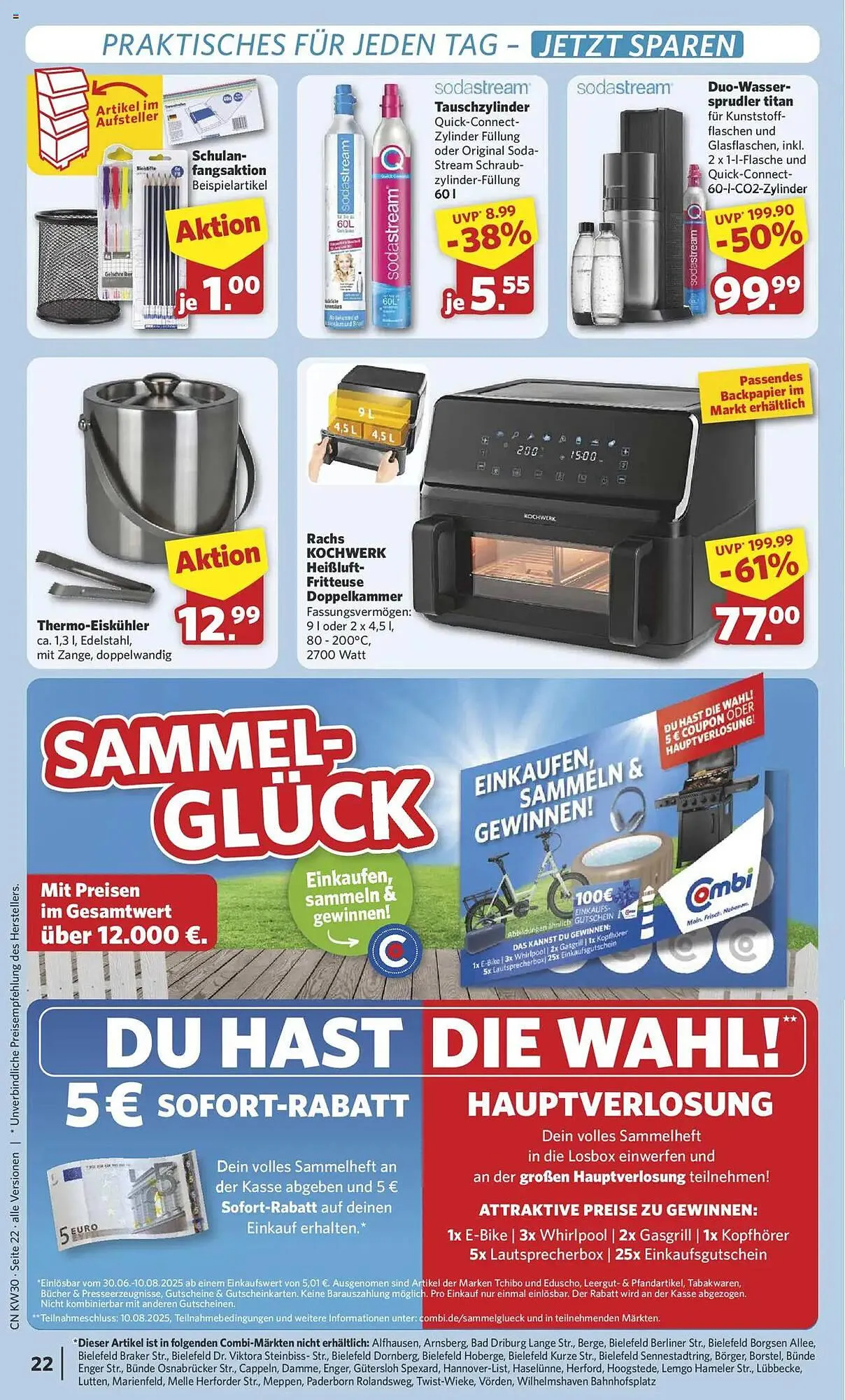 Combi Prospekt von 21. Juli bis 26. Juli 2025 - Prospekt seite 28