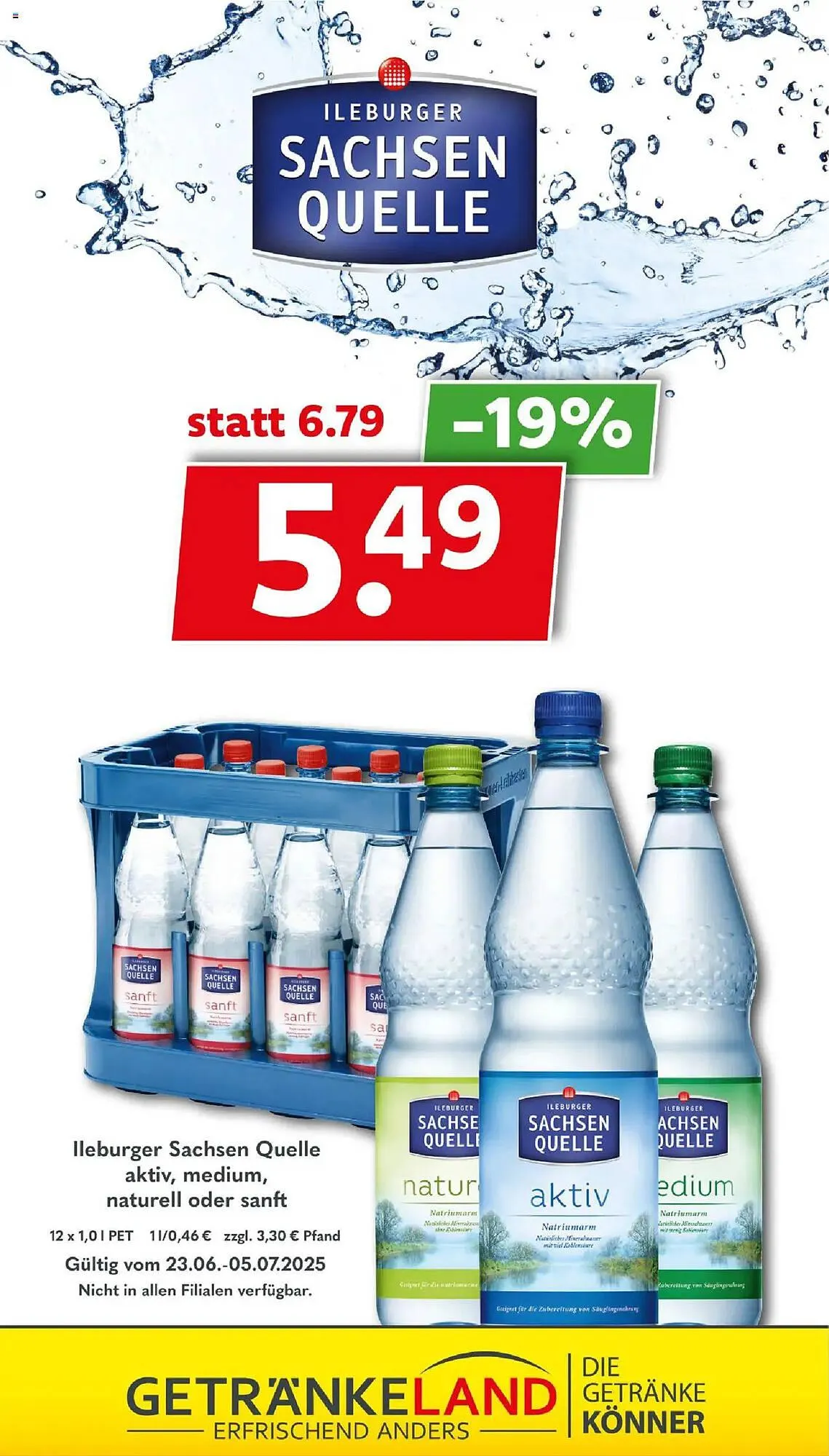 Getränkeland Prospekt von 23. Juni bis 5. Juli 2025 - Prospekt seite 12