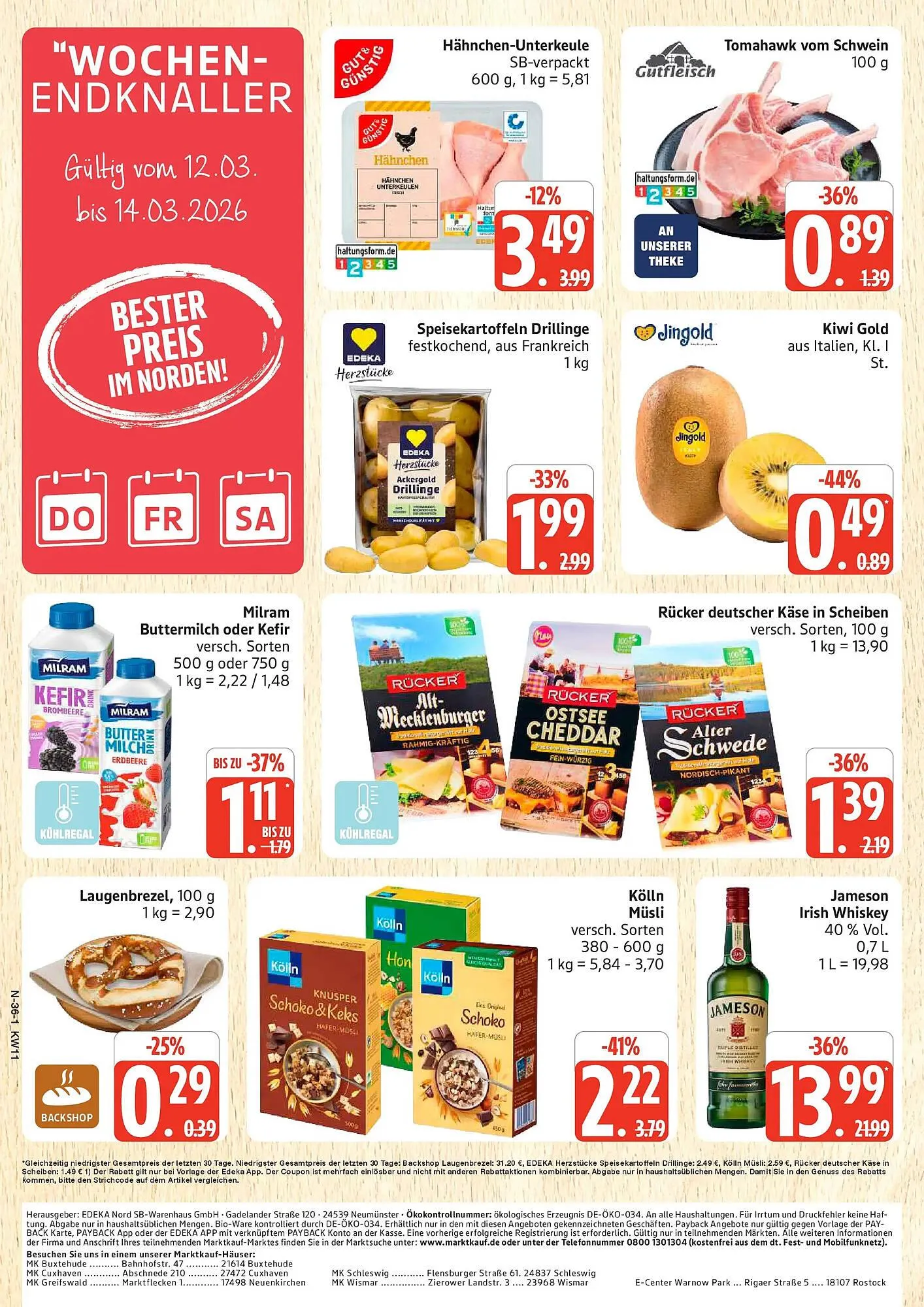 Marktkauf Prospekt von 8. März bis 14. März 2026 - Prospekt seite 36