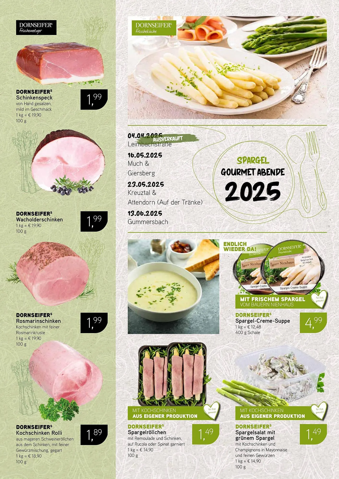 Dornseifer Prospekt von 3. April bis 12. April 2025 - Prospekt seite 8