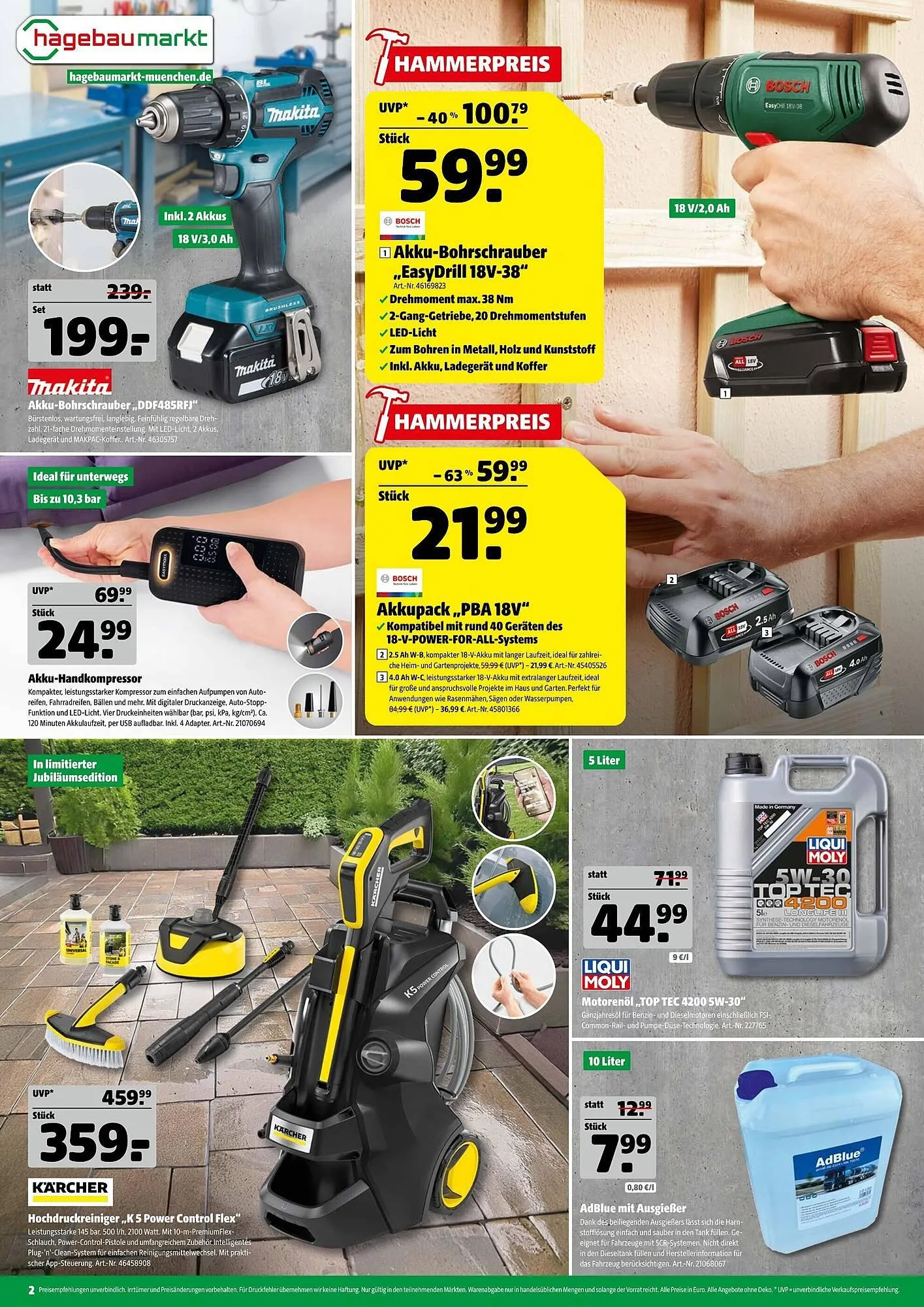 Hagebau Prospekt von 19. Juli bis 26. Juli 2025 - Prospekt seite 2