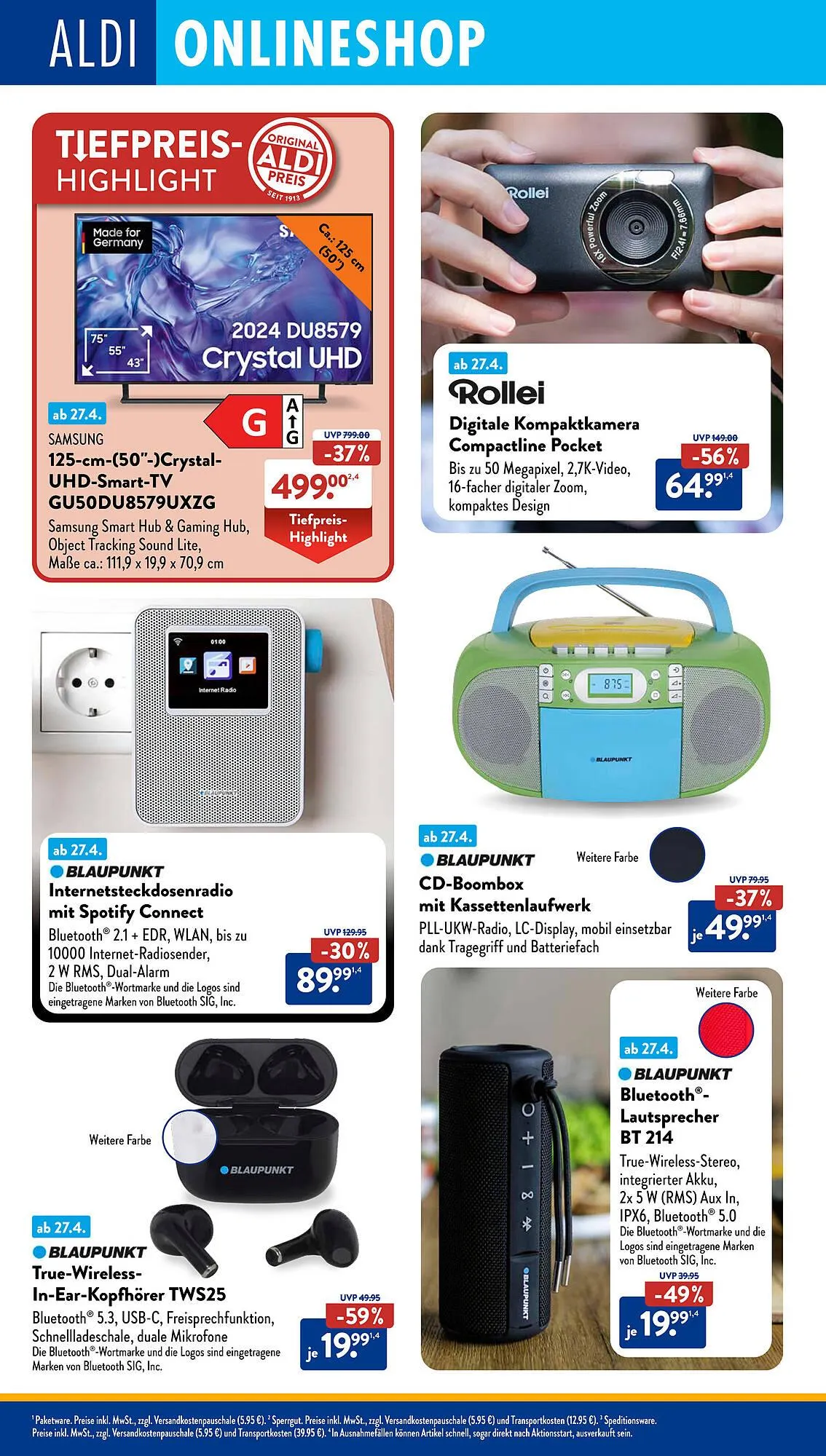 Aldi Süd Prospekt von 28. April bis 3. Mai 2025 - Prospekt seite 37