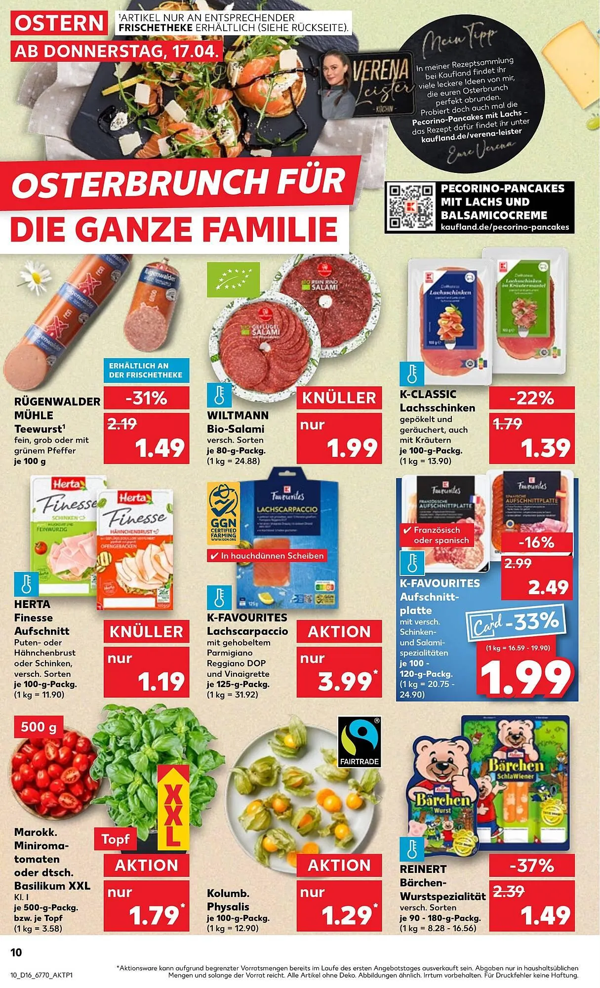 Kaufland Prospekt von 17. April bis 23. April 2025 - Prospekt seite 10