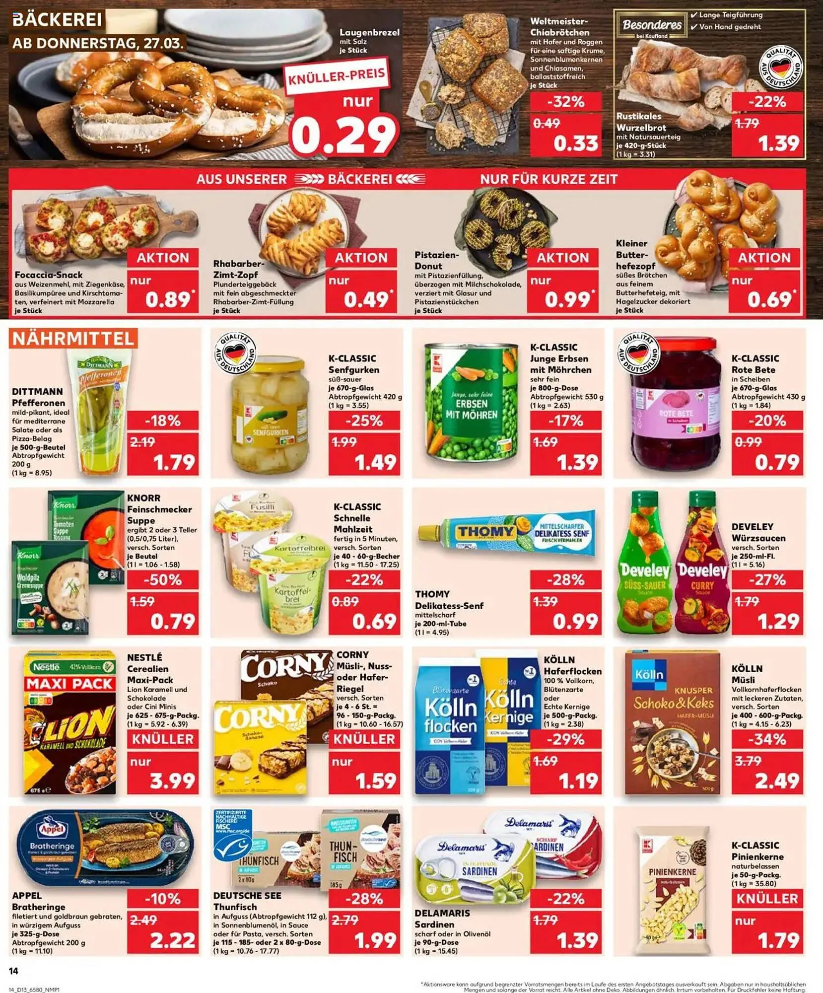 Kaufland Prospekt von 27. März bis 2. April 2025 - Prospekt seite 14