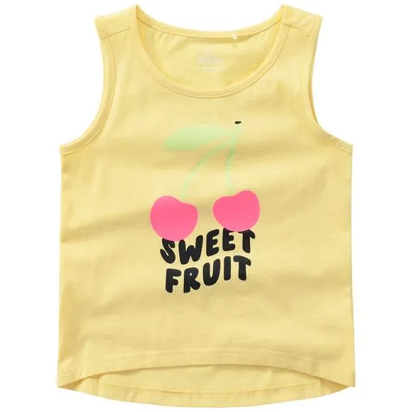 Mädchen Top mit Neon-Print