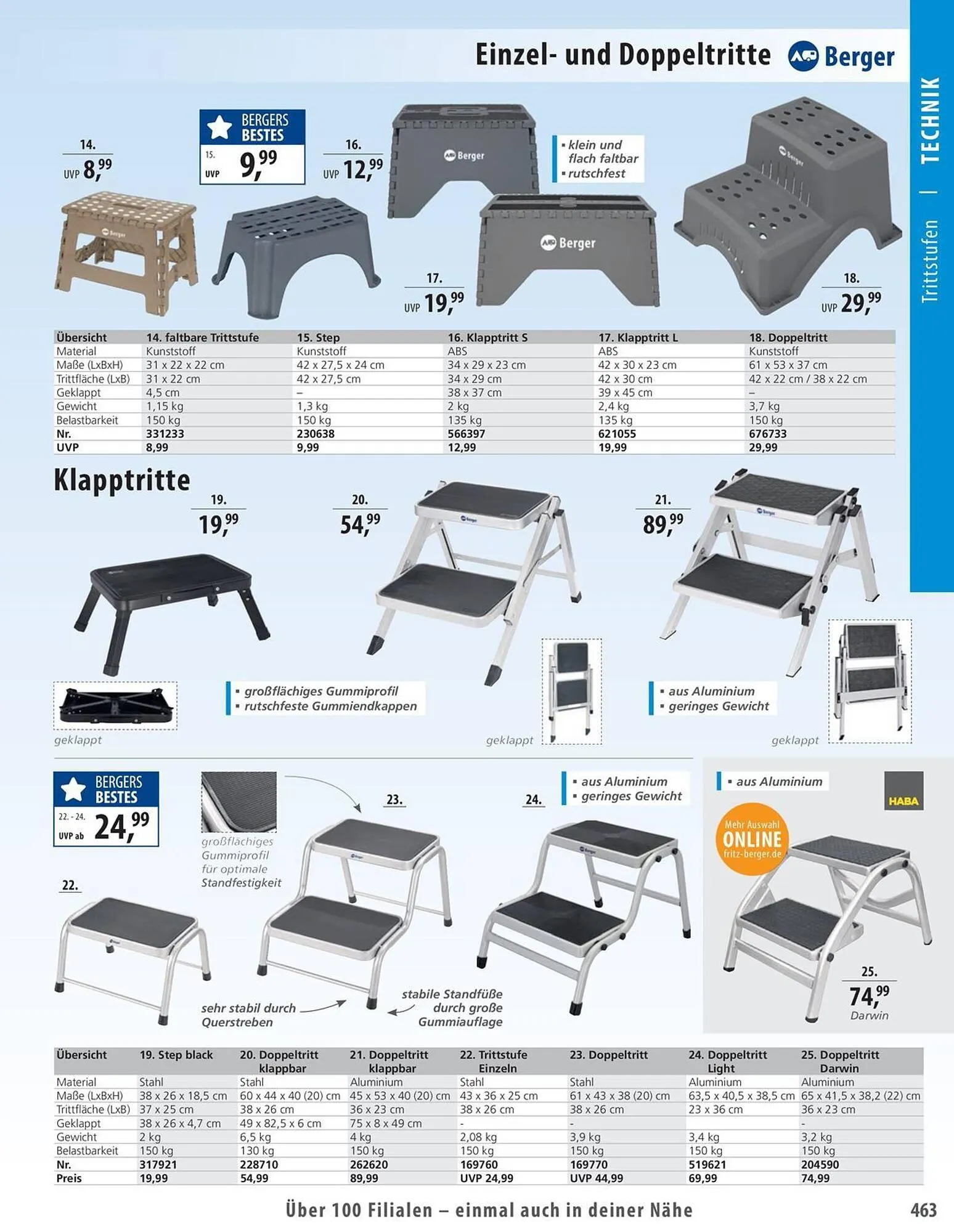 Fritz Berger Prospekt von 27. Mai bis 31. Dezember 2025 - Prospekt seite 467