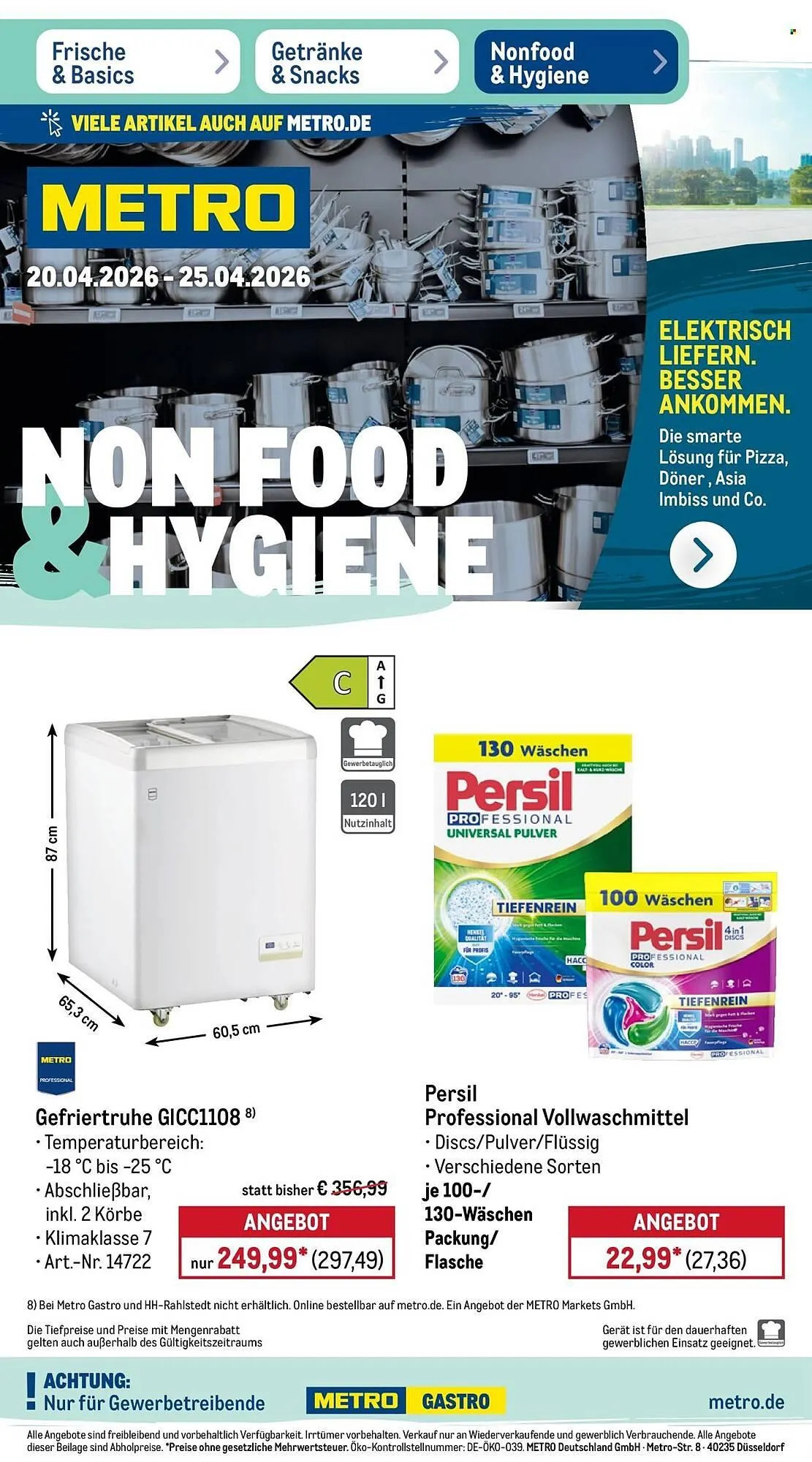 METRO Prospekt von 20. April bis 25. April 2026 - Prospekt seite 38