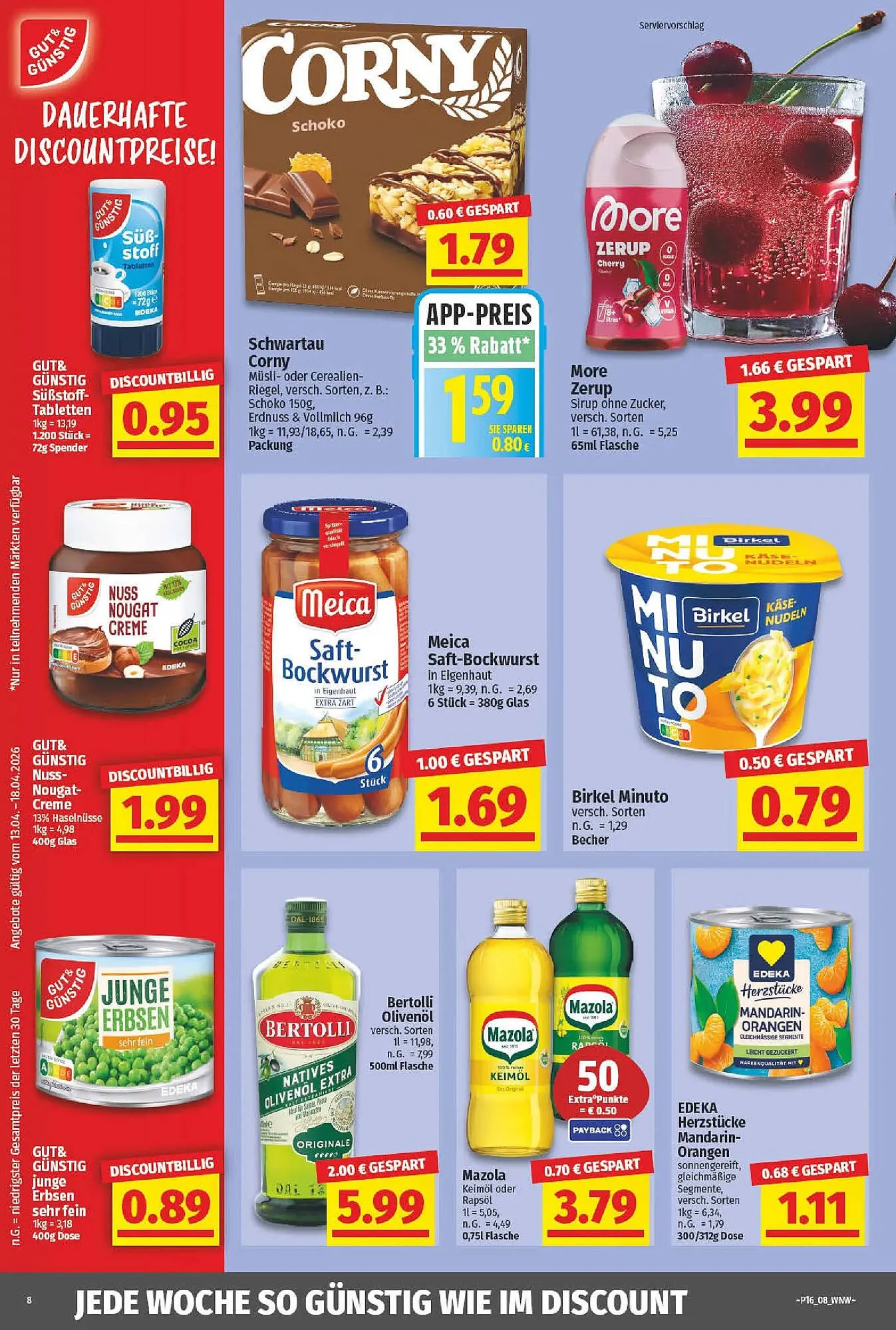 NP Discount Prospekt von 12. April bis 18. April 2026 - Prospekt seite 8
