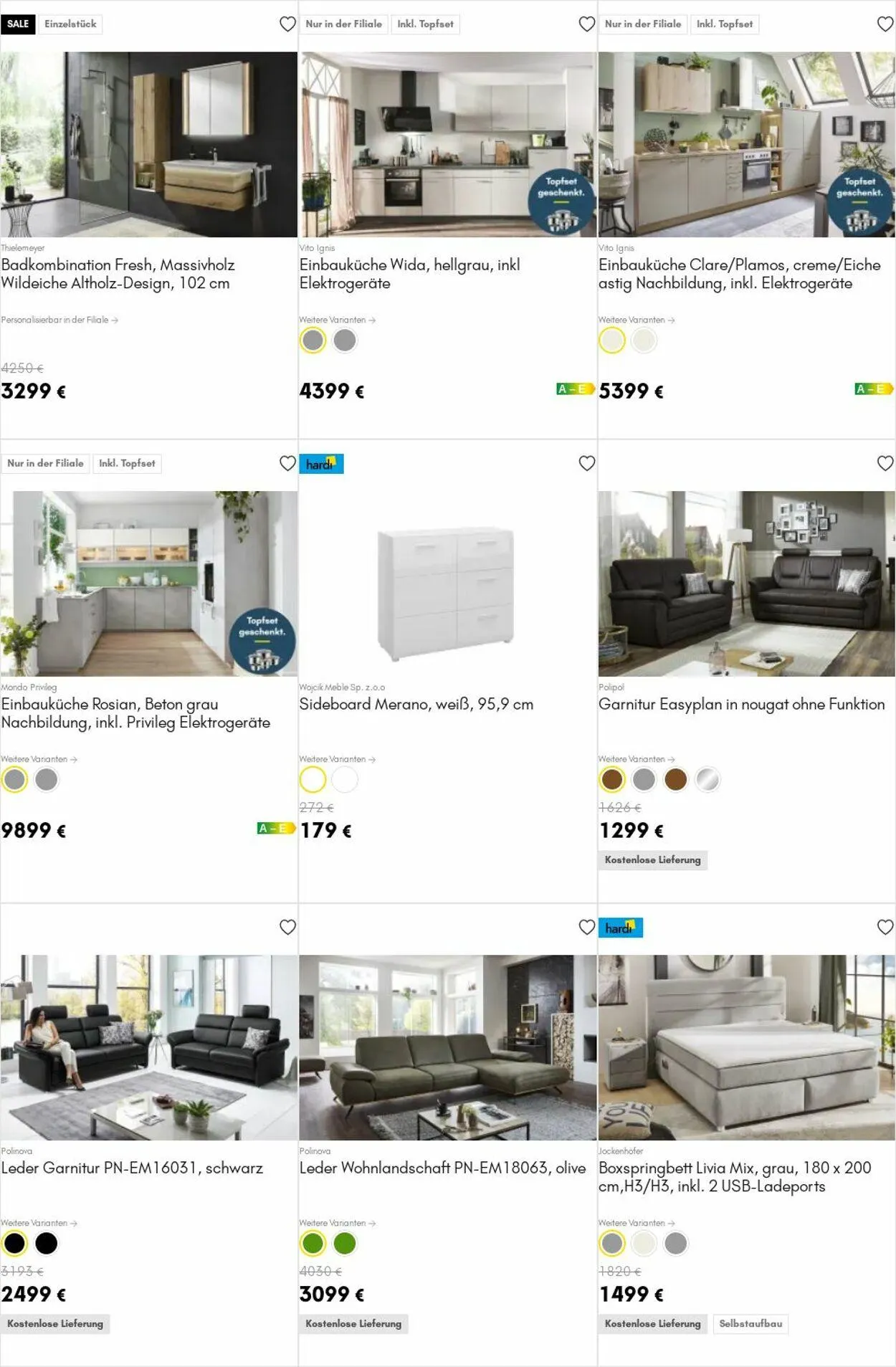 HARDECK Aktueller Prospekt von 11. August bis 20. August 2025 - Prospekt seite 21