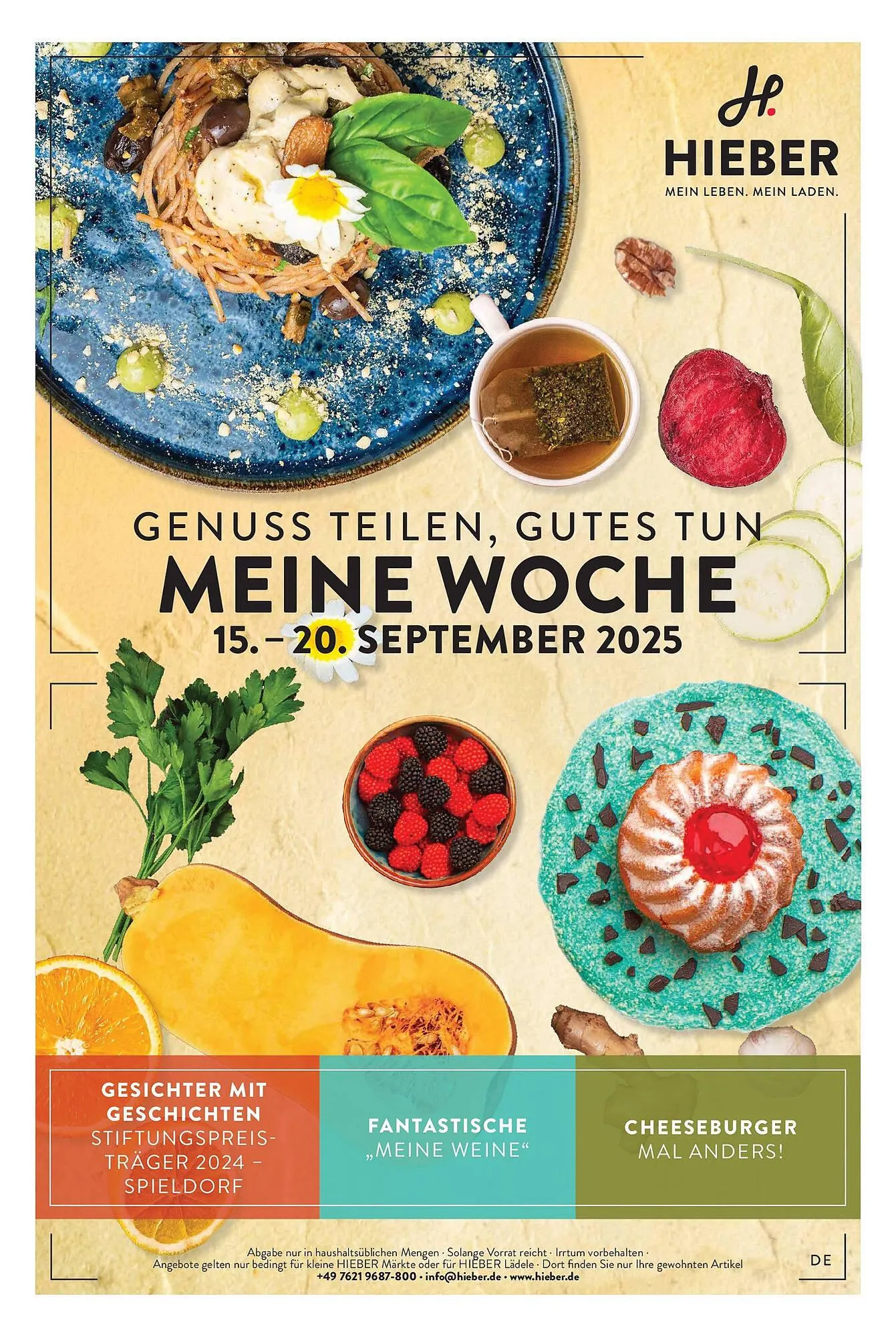 Hieber's Frische Center Prospekt von 14. September bis 20. September 2025 - Prospekt seite 1
