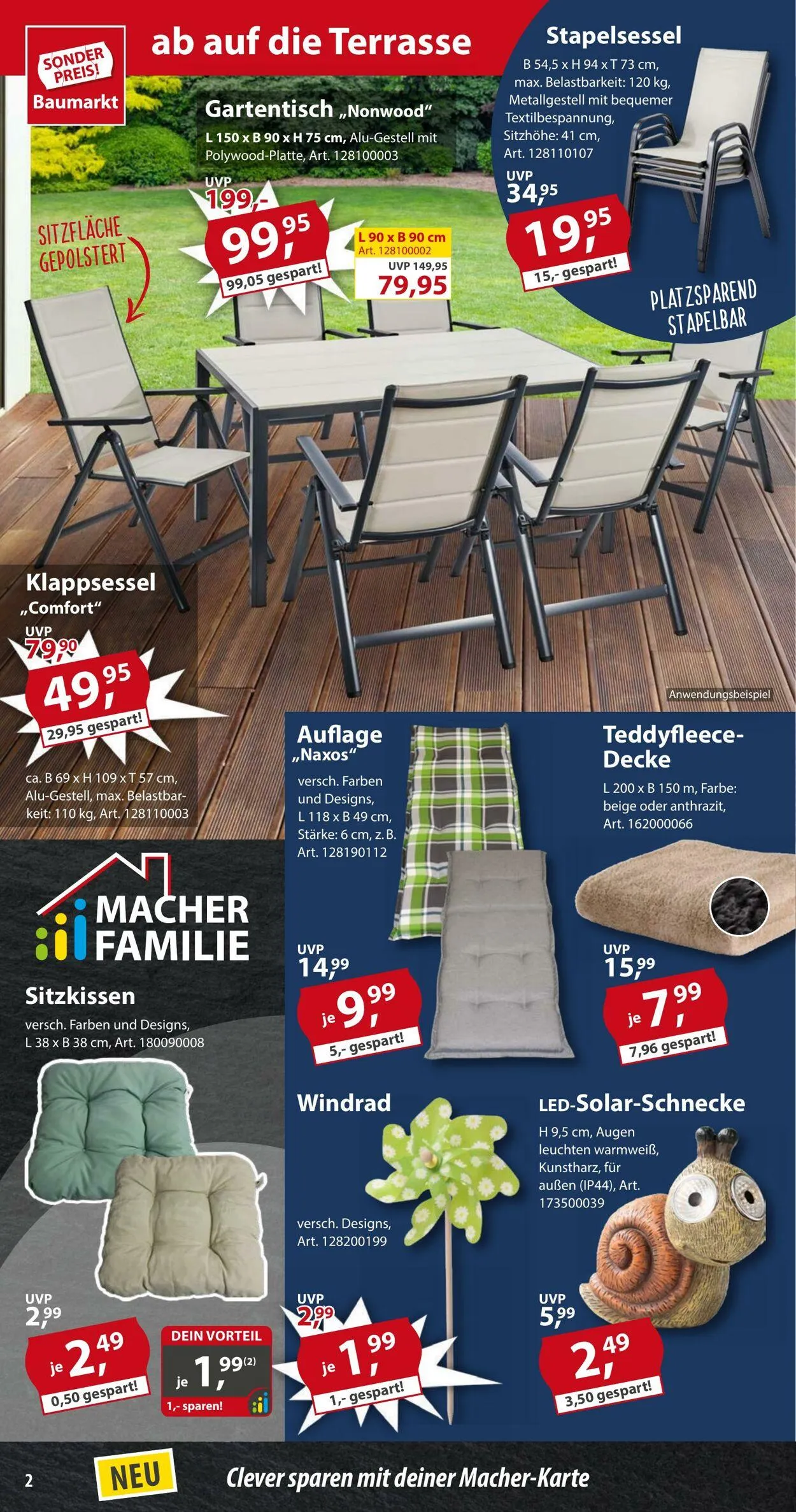 Sonderpreis Baumarkt Aktueller Prospekt von 10. März bis 17. März 2025 - Prospekt seite 2