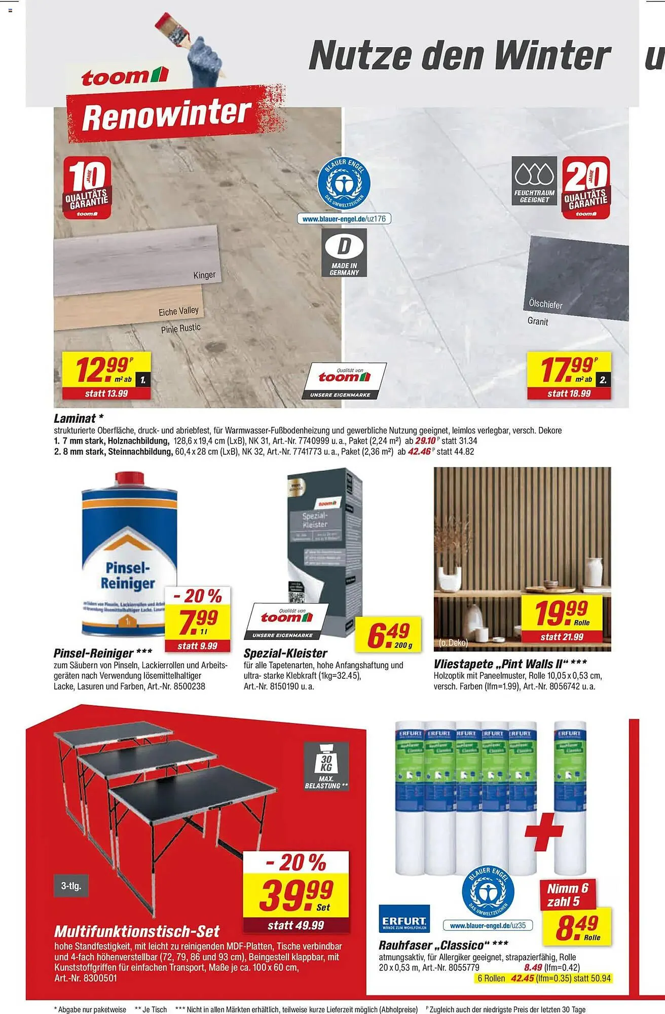 Toom Baumarkt Prospekt von 24. Januar bis 30. Januar 2026 - Prospekt seite 10