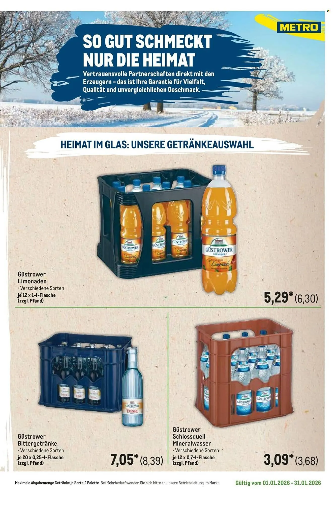 METRO Prospekt von 1. Januar bis 31. Januar 2026 - Prospekt seite 83