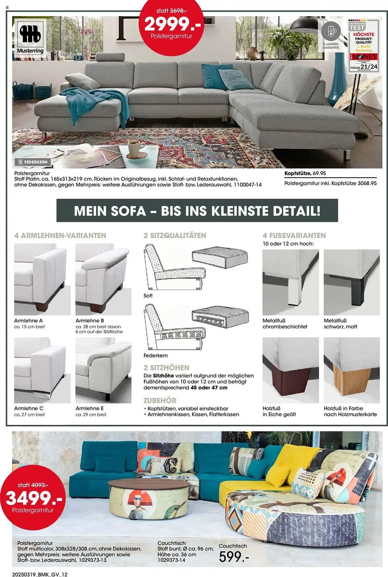 Möbel Martin Prospekt von 19. März bis 8. April 2025 - Prospekt seite 12