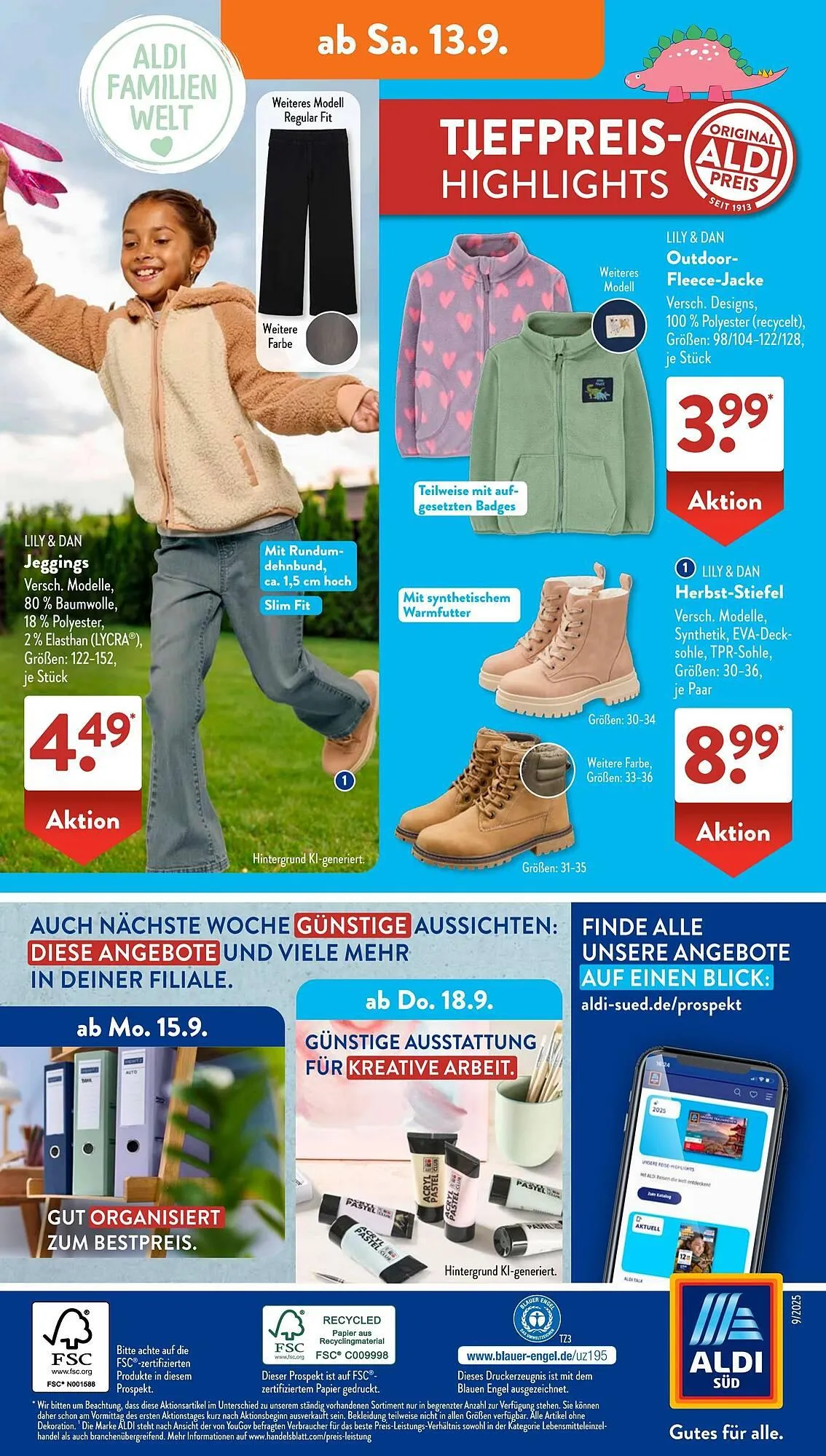 Aldi Süd Prospekt von 8. September bis 14. September 2025 - Prospekt seite 21