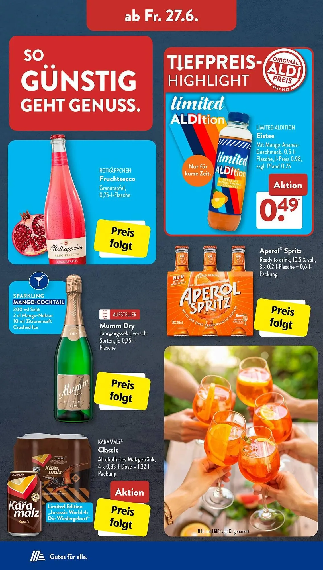Aldi Süd Prospekt von 23. Juni bis 29. Juni 2025 - Prospekt seite 18