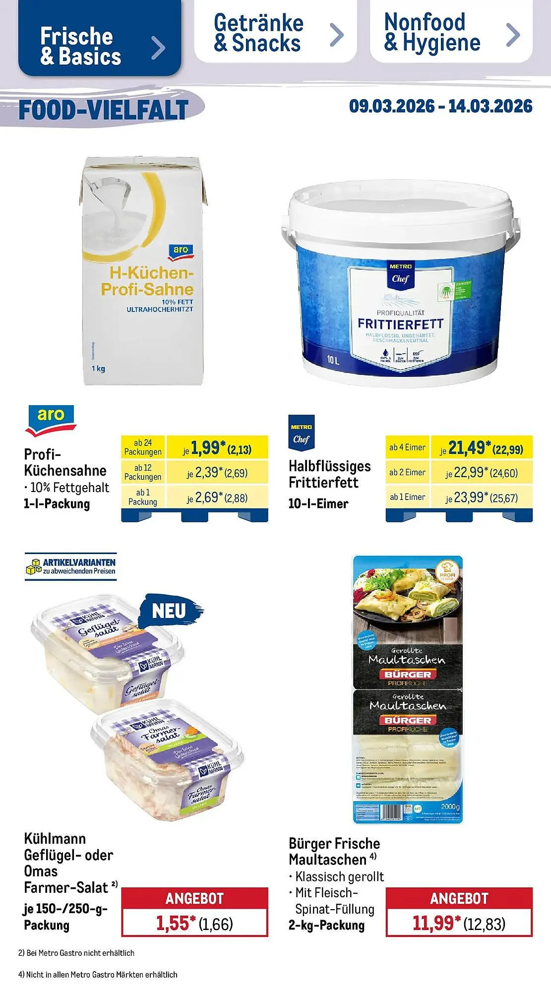 METRO Prospekt von 8. März bis 14. März 2026 - Prospekt seite 17