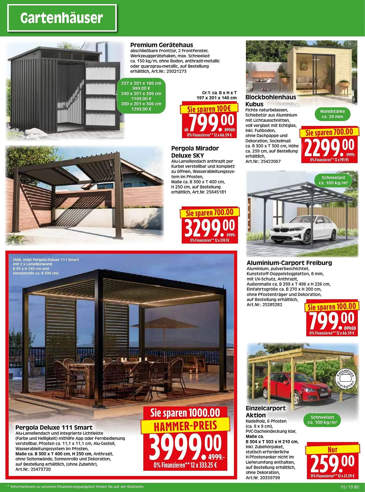 Herkules Baumarkt Prospekt von 7. April bis 12. April 2025 - Prospekt seite 10