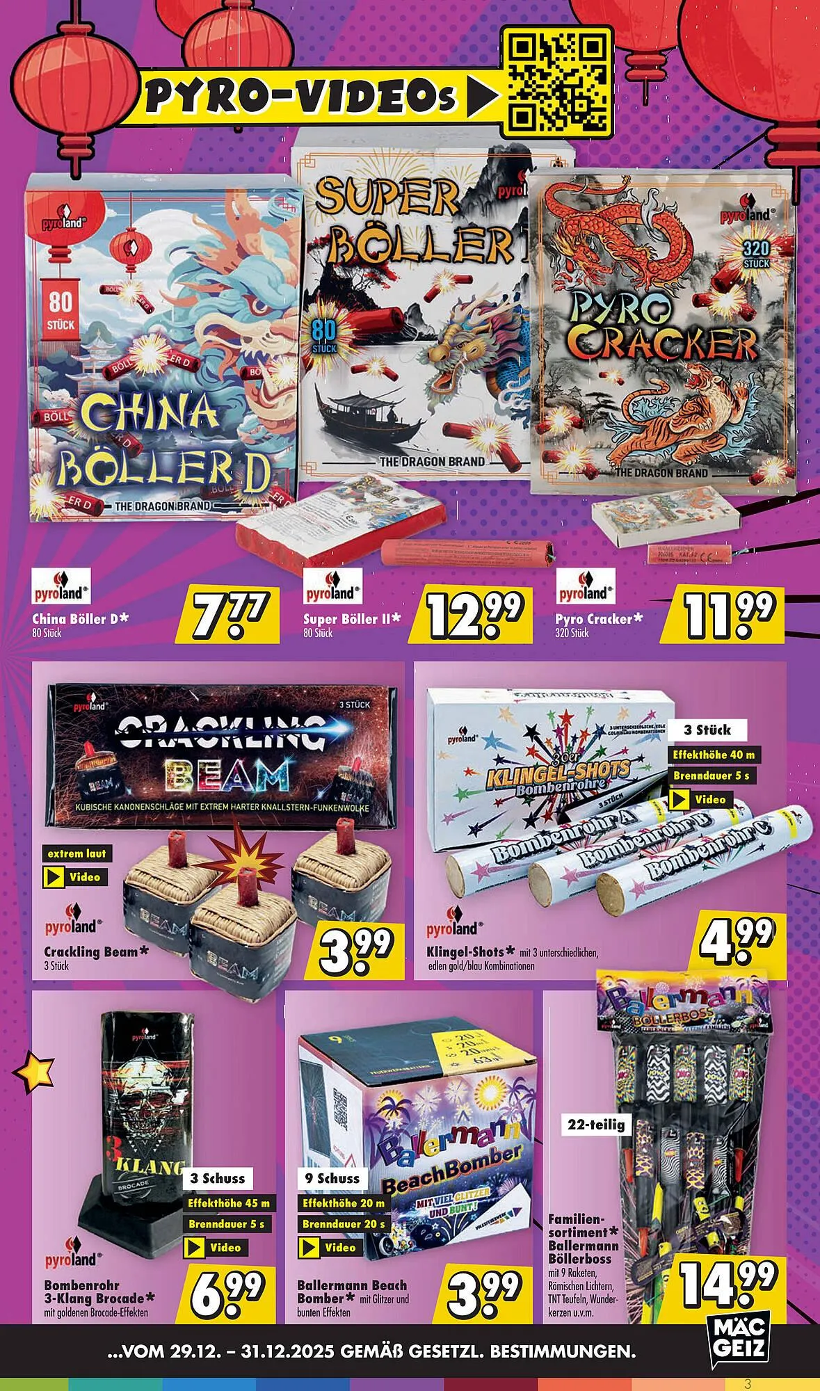 Mäc Geiz Prospekt von 29. Dezember bis 31. Dezember 2025 - Prospekt seite 3