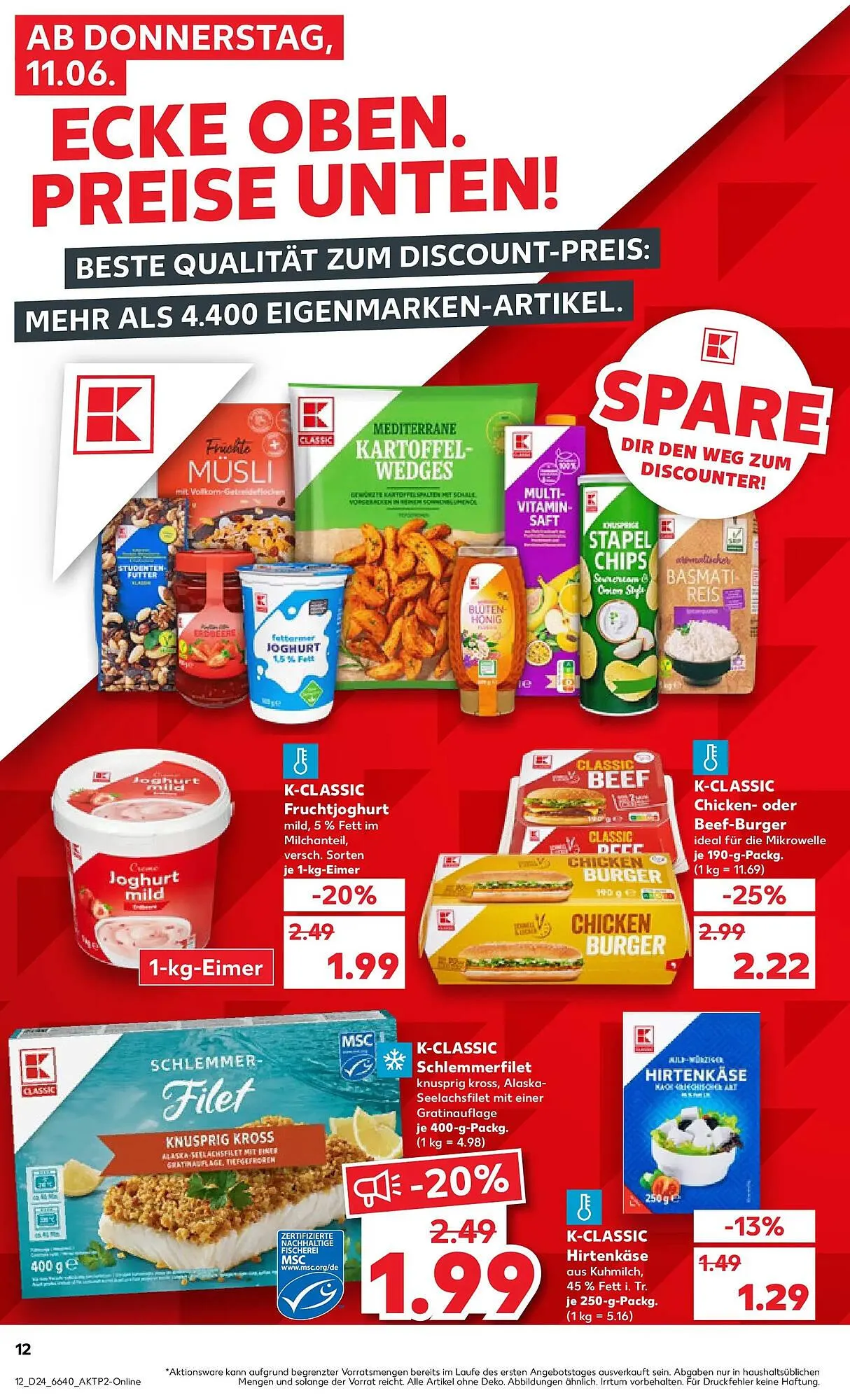 Kaufland Prospekt von 11. Juni bis 17. Juni 2026 - Prospekt seite 12