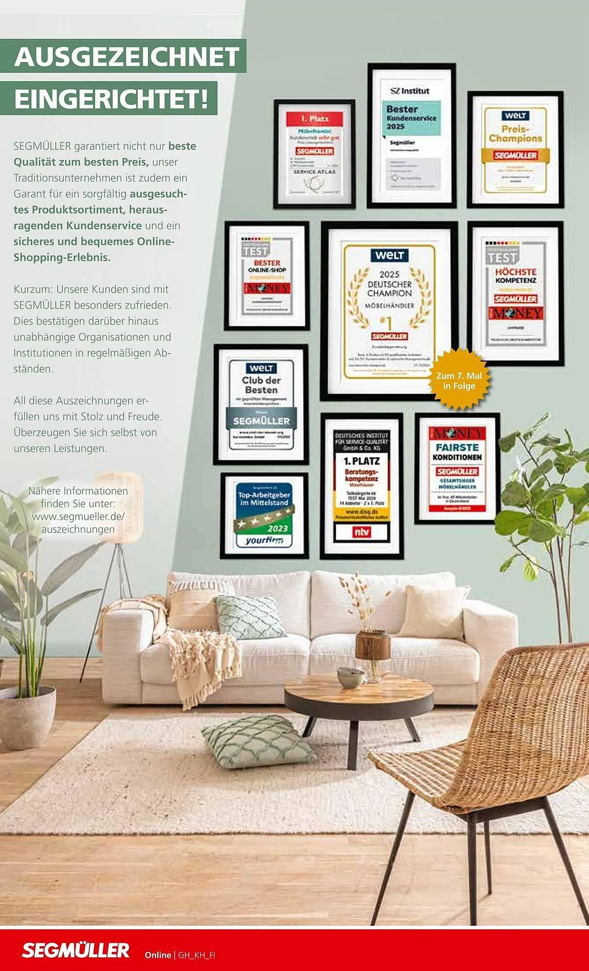 Segmüller Prospekt von 4. Oktober bis 1. November 2025 - Prospekt seite 14