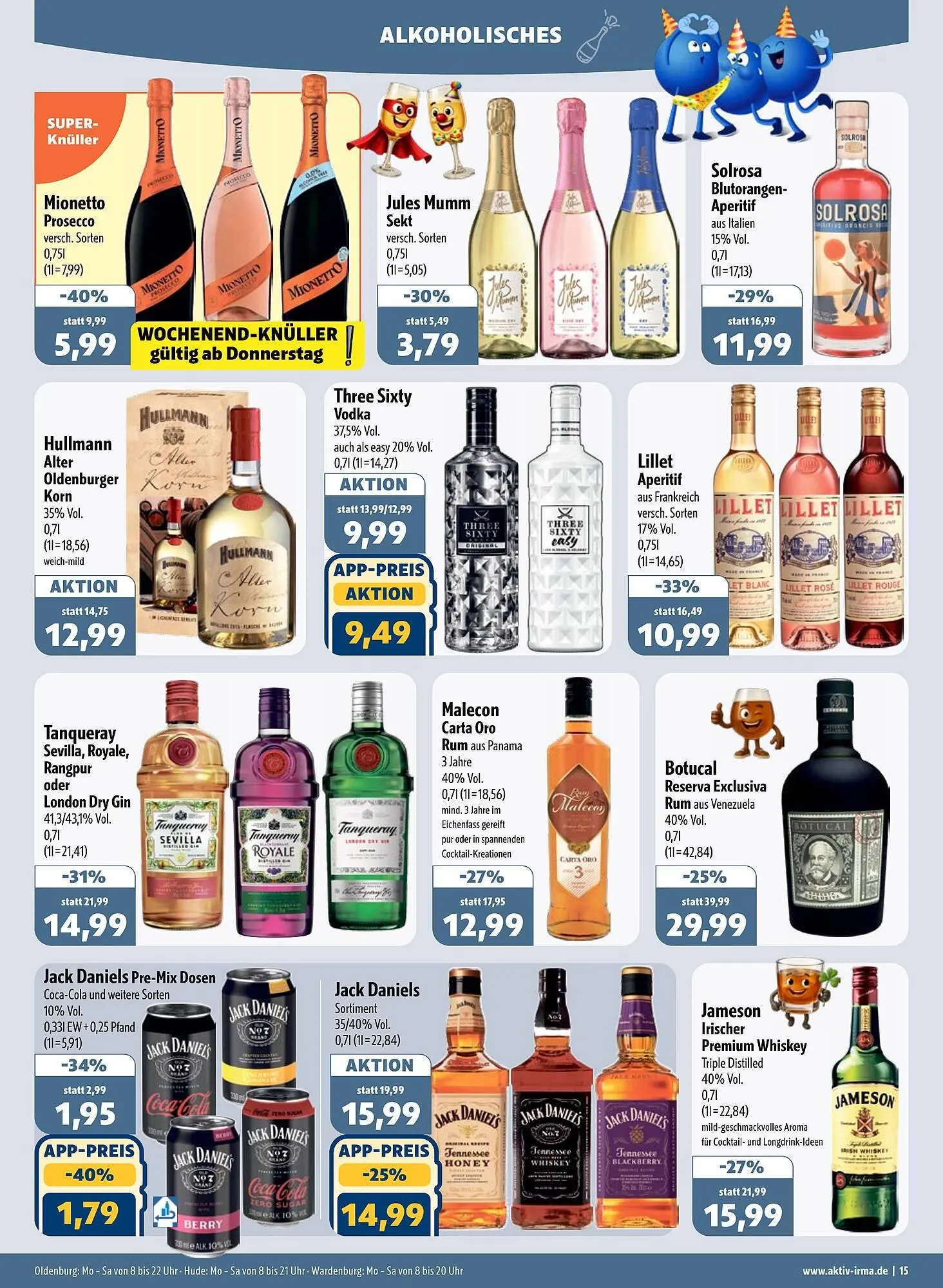 Aktiv Irma Prospekt von 16. Februar bis 21. Februar 2026 - Prospekt seite 15