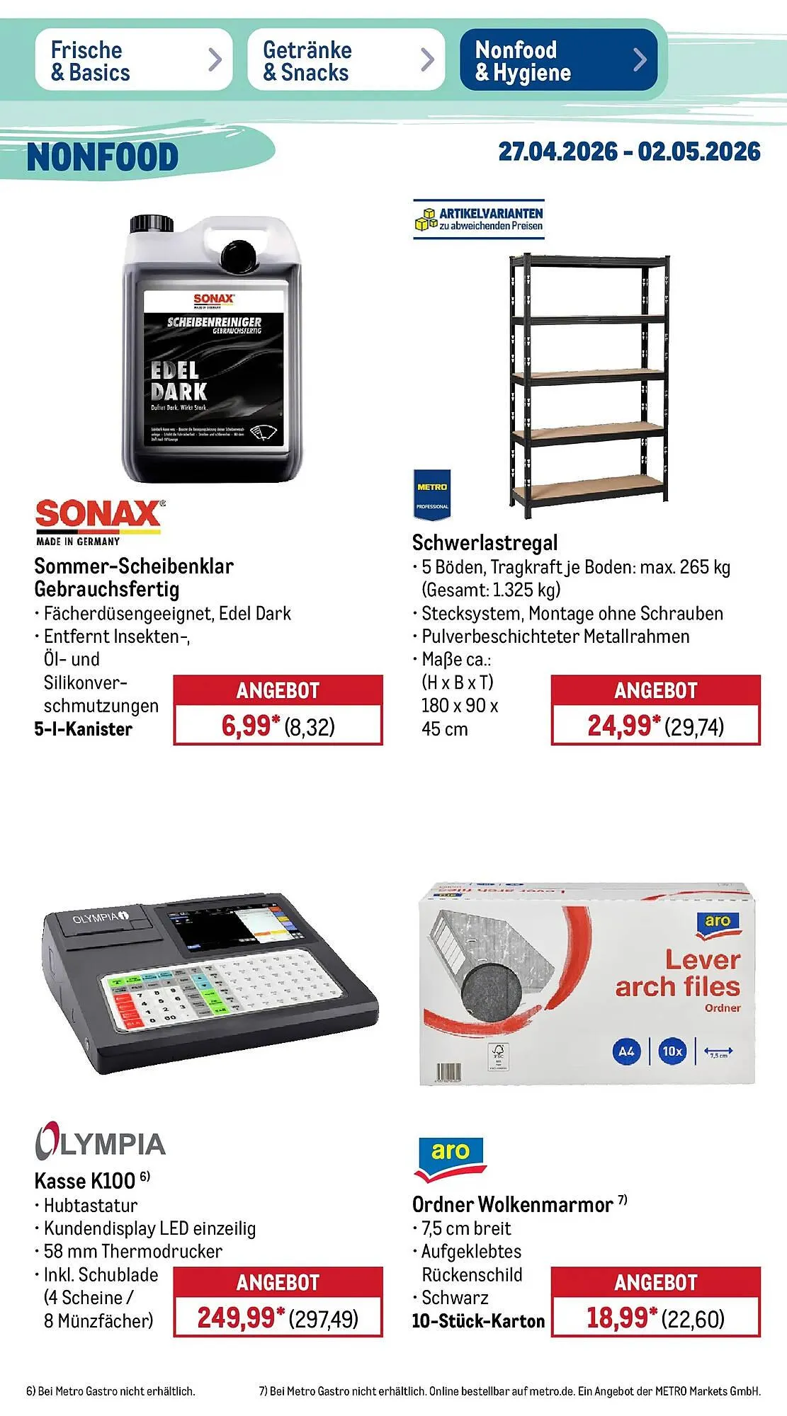 METRO Prospekt von 26. April bis 2. Mai 2026 - Prospekt seite 46