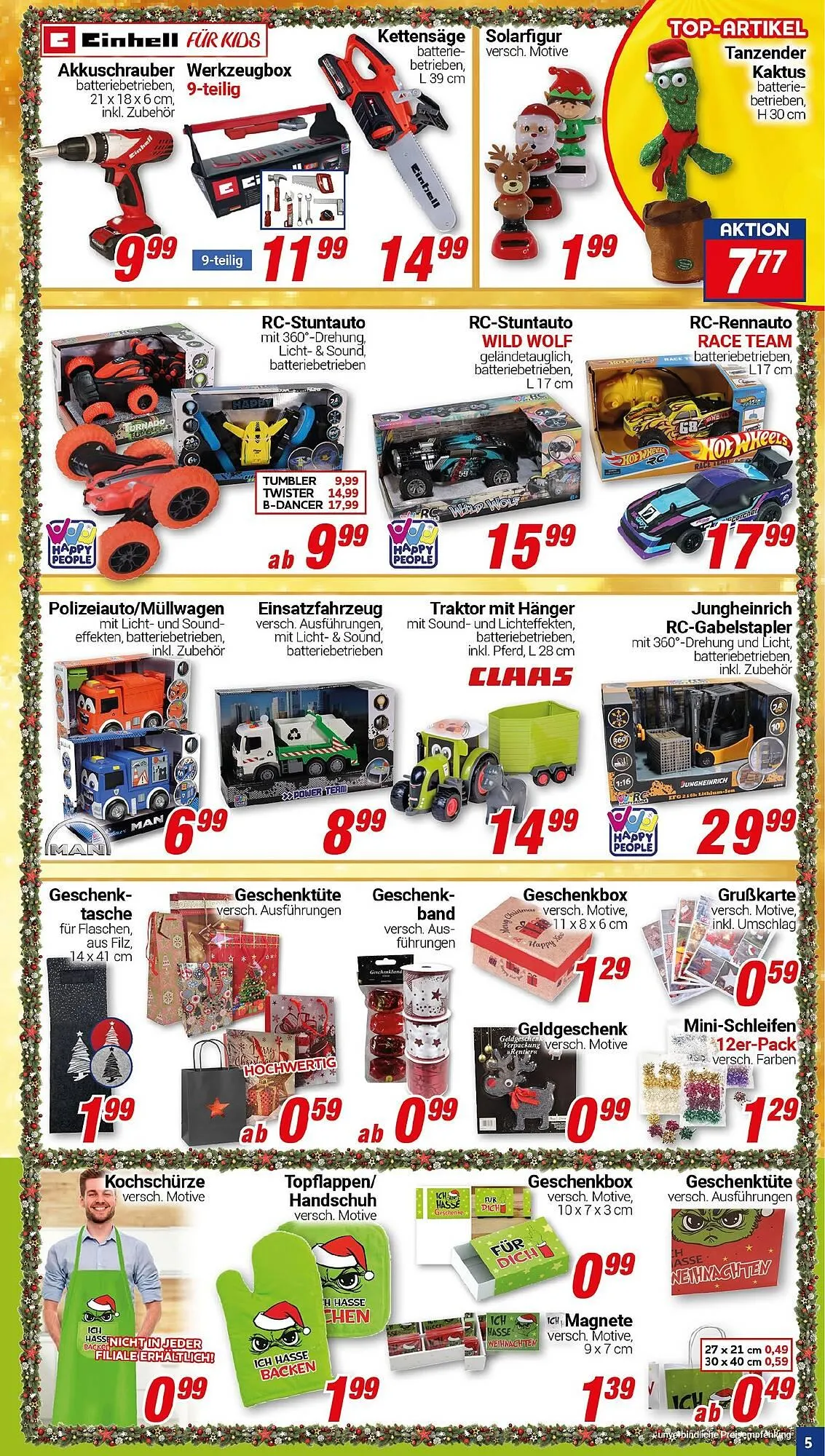 CENTERSHOP Prospekt von 15. Dezember bis 21. Dezember 2025 - Prospekt seite 5