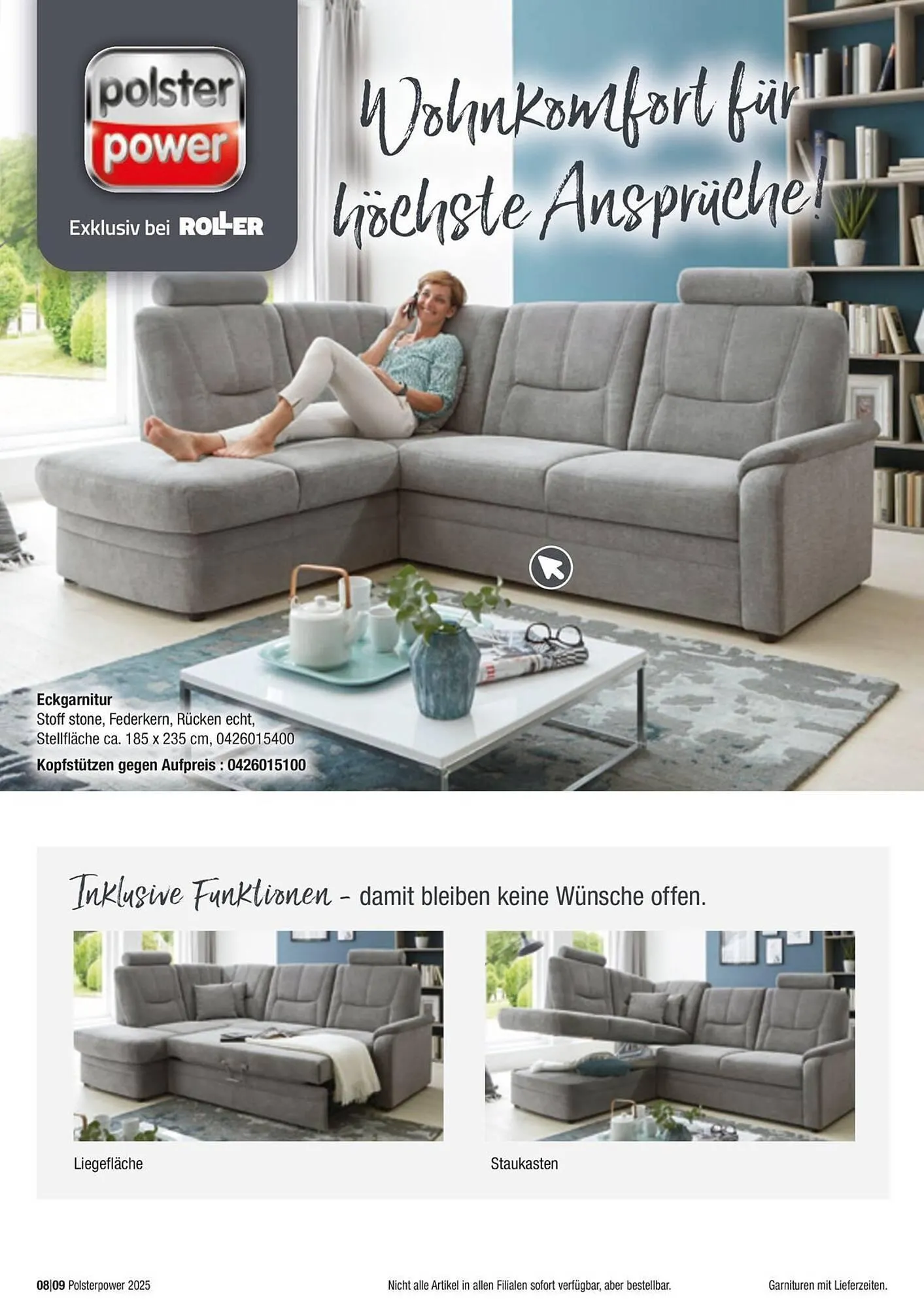 ROLLER Prospekt von 8. September bis 31. Dezember 2025 - Prospekt seite 8