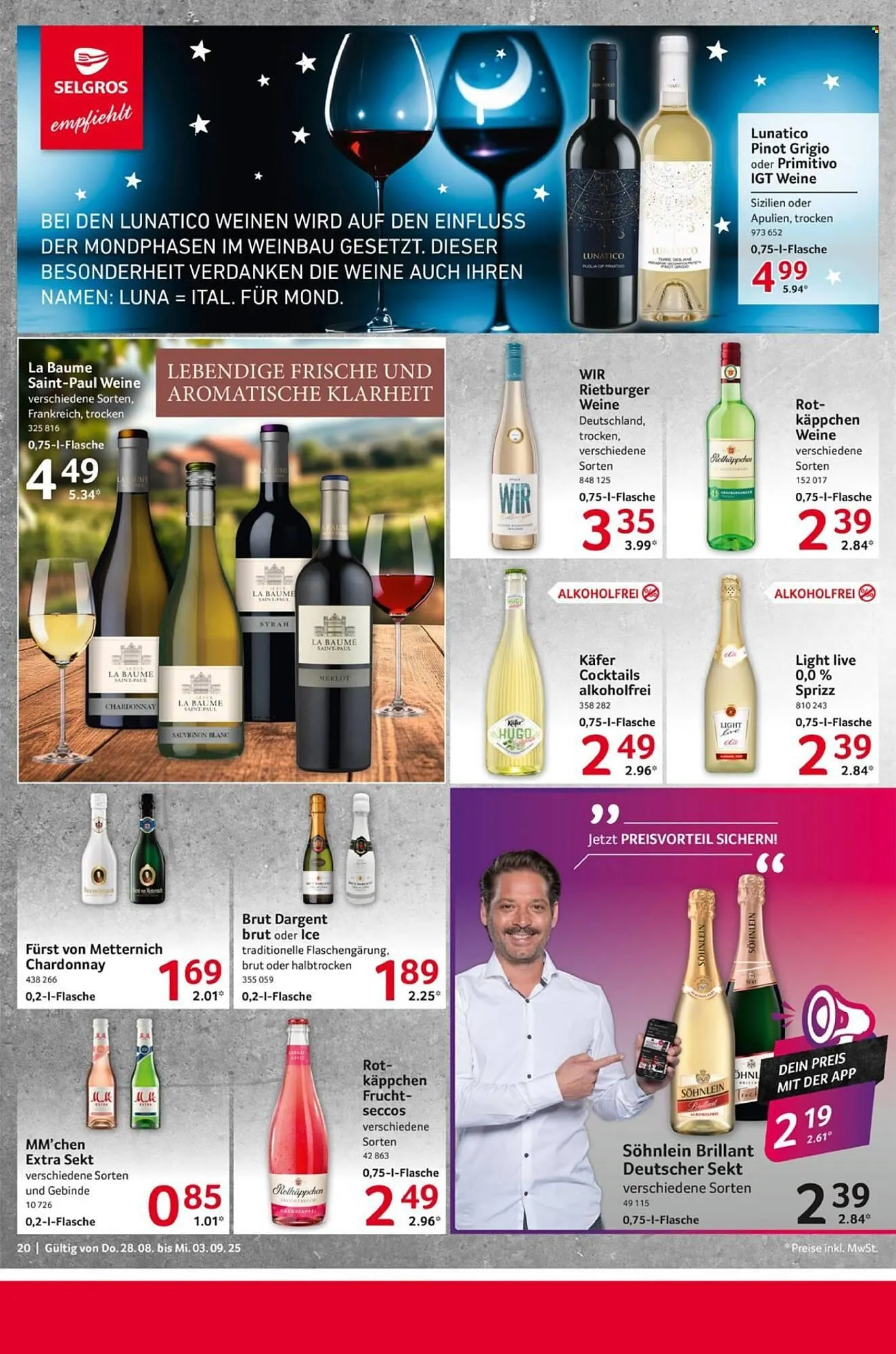 Selgros Prospekt von 28. August bis 3. September 2025 - Prospekt seite 20