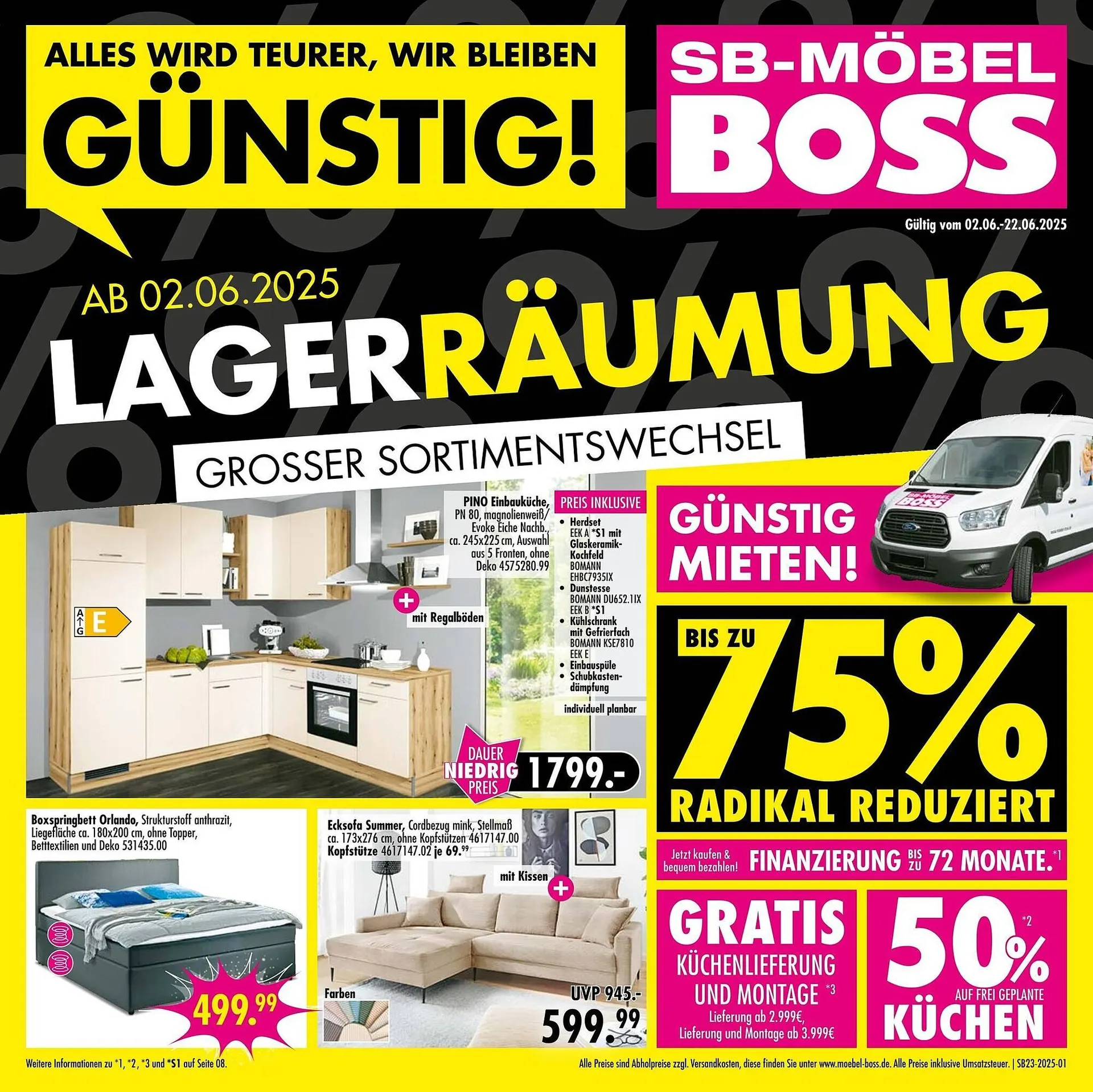 Möbel Boss Prospekt - 1