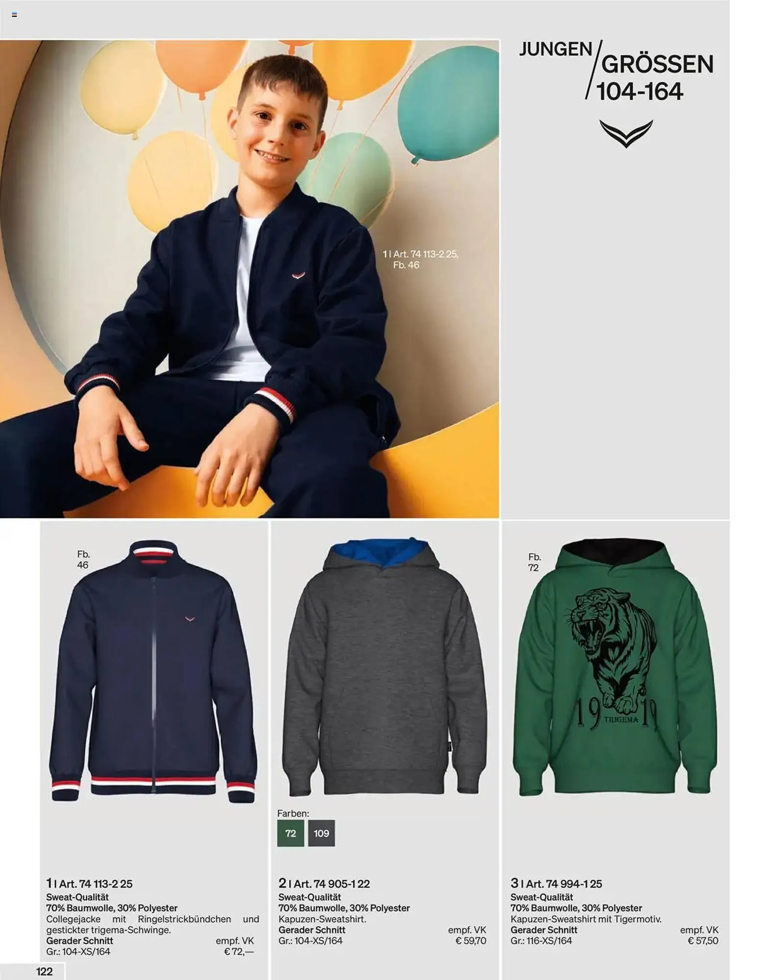 Trigema Prospekt von 1. September bis 28. Februar 2026 - Prospekt seite 123