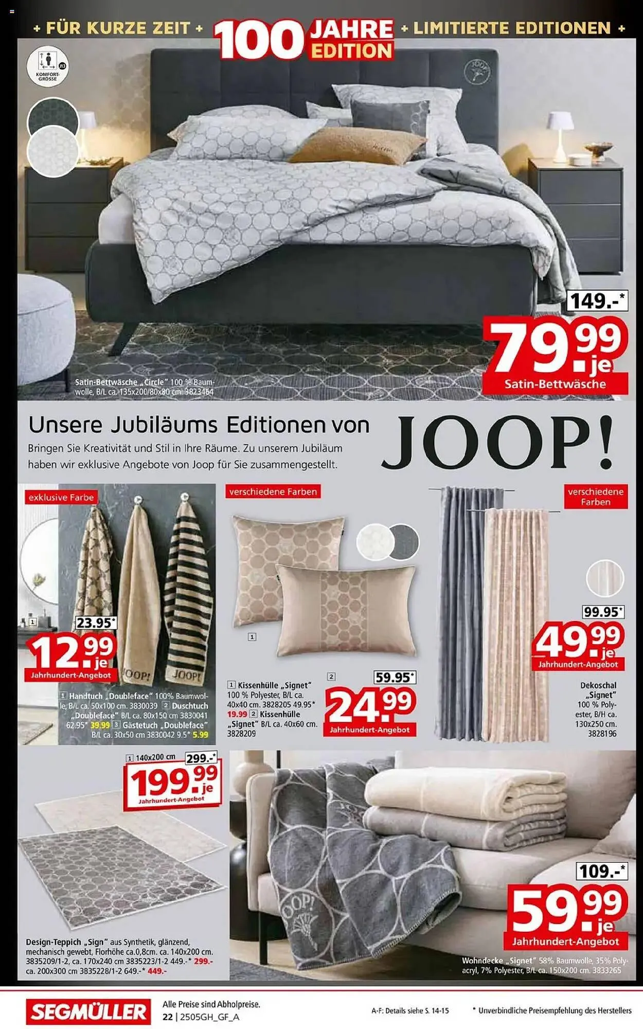 Segmüller Prospekt von 19. April bis 26. April 2025 - Prospekt seite 34