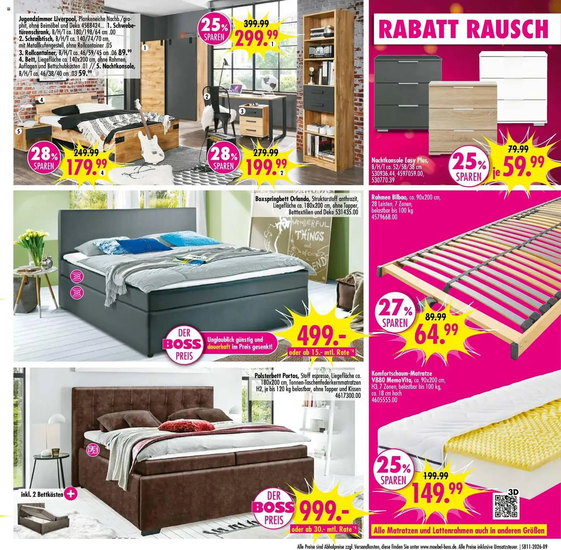 Möbel Boss Prospekt von 7. März bis 13. März 2026 - Prospekt seite 9